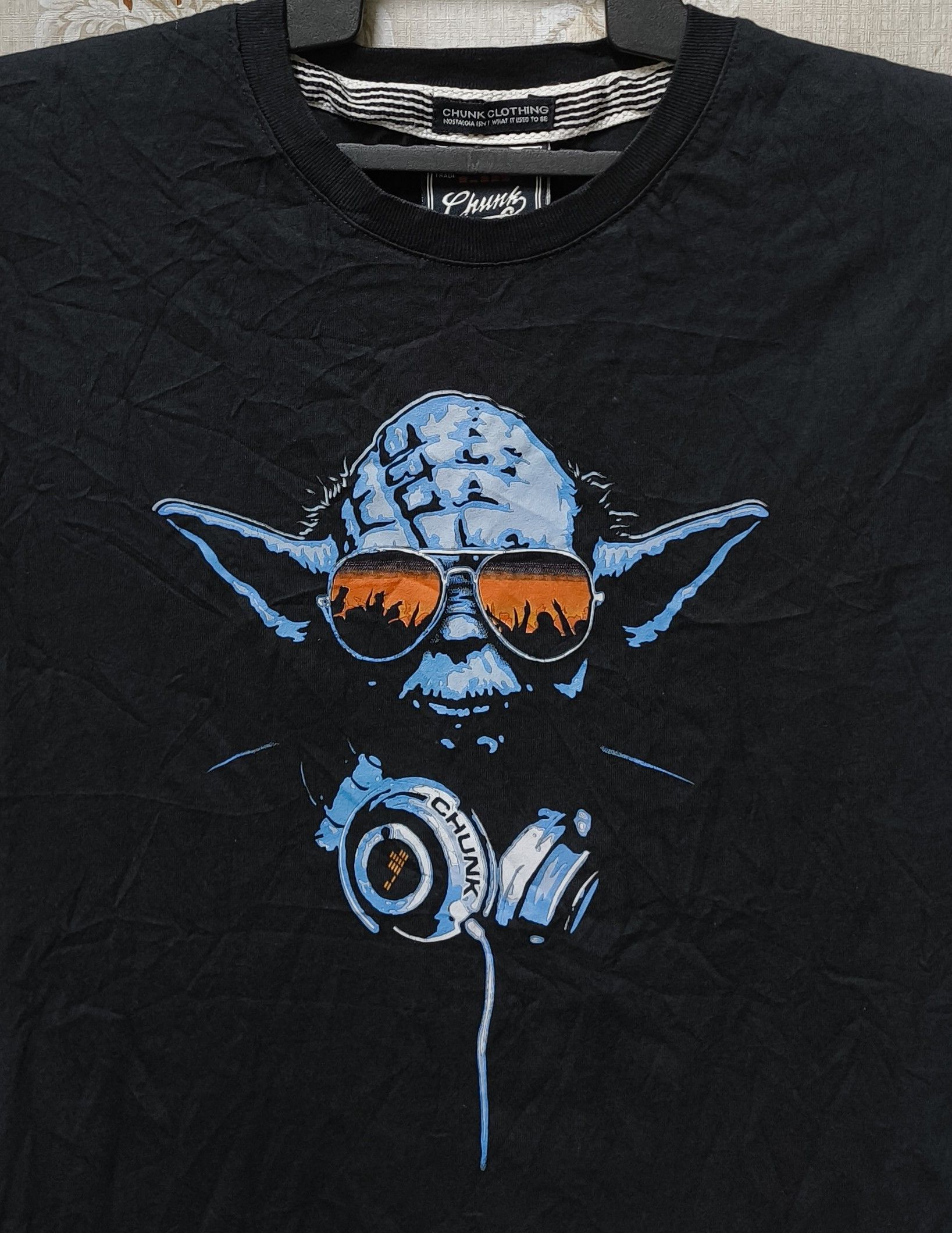 Star Wars × Vintage VINTAGE STAR WARS DJ YODA CHUNK TOUR T-SHIRT Size US S / EU 44-46 / 1 - 4 Thumbnail