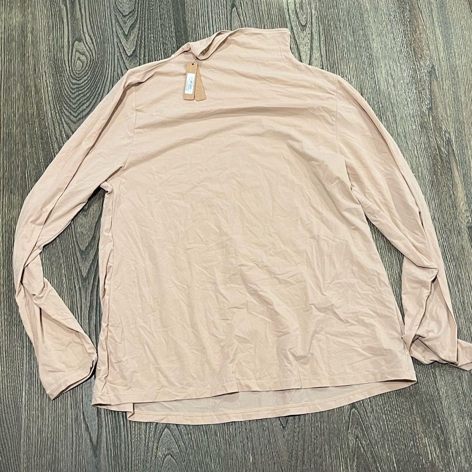 SKIMS NWT Skims Fits Everybody Turtleneck Top Long Sleeve 3X Size 3XL / US 20-22 - 4 Thumbnail