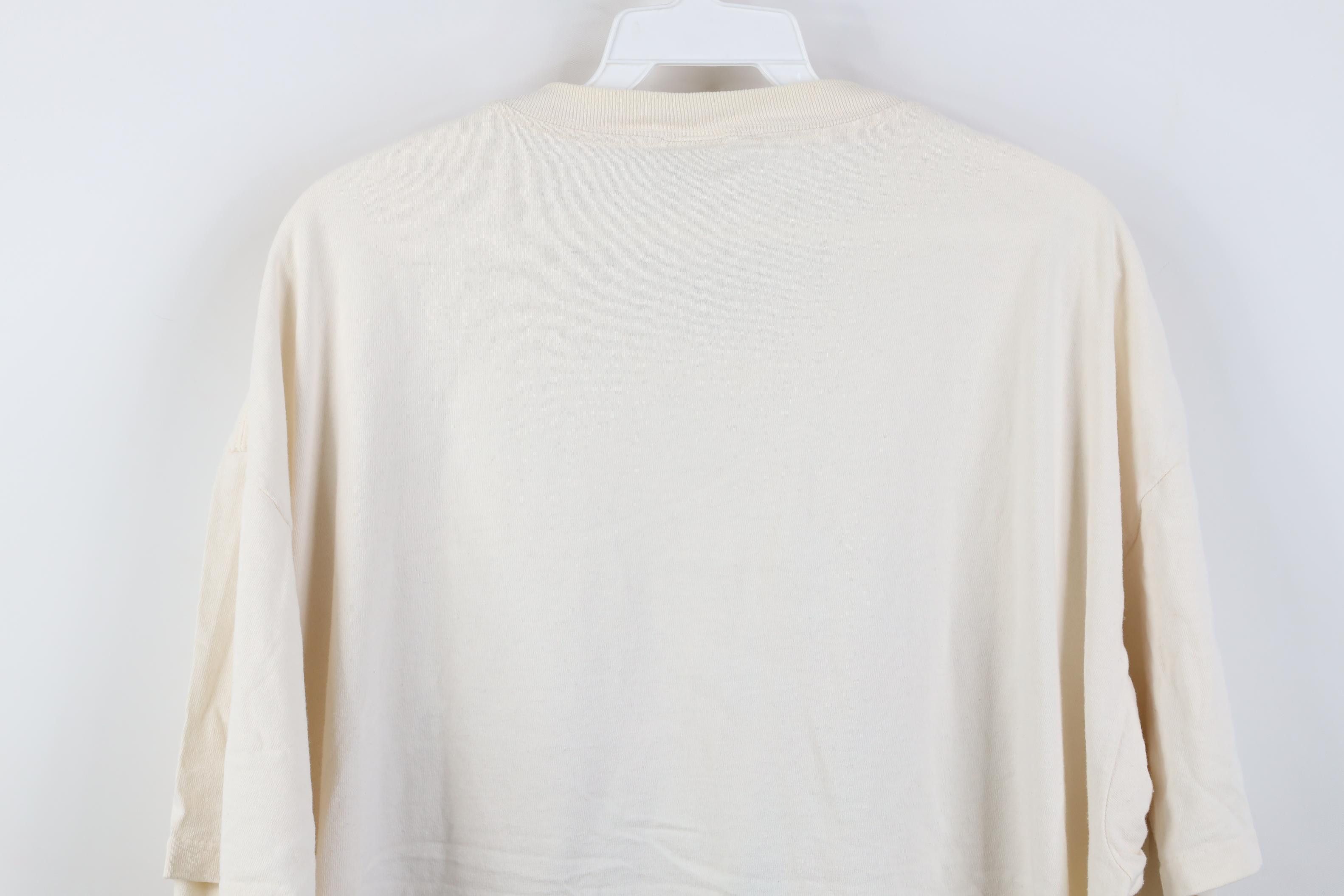 Vintage Vintage 90s Streetwear The Herb Garden T-Shirt Beige USA Size ONE SIZE - 15 Thumbnail