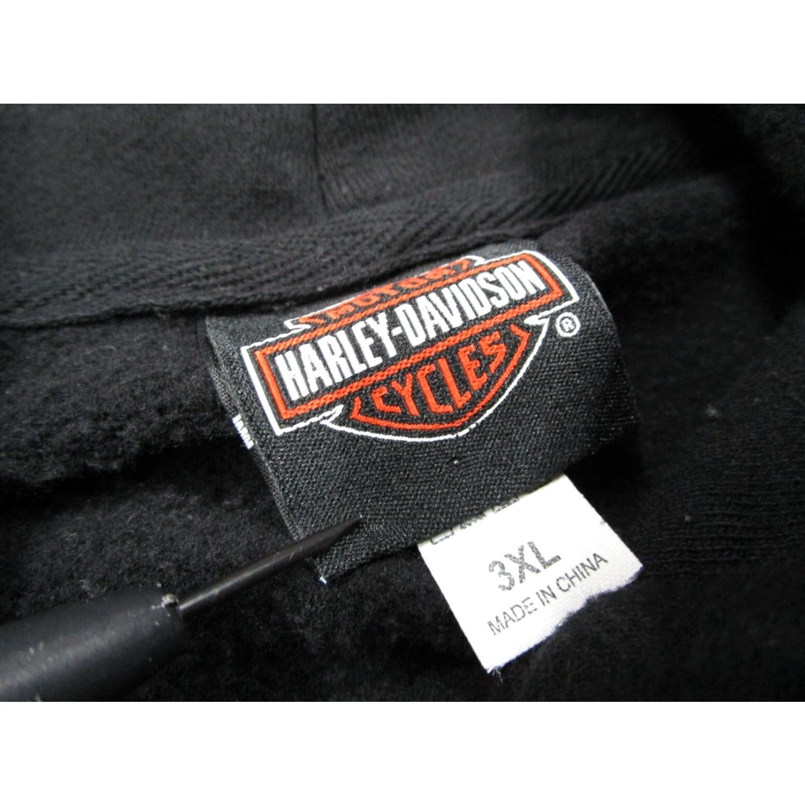 Harley Davidson Harley Davidson Hoodie Mens 3XL XXXL Black Fleece Hawaii Pullover Kangaroo Size US XXL / EU 58 / 5 - 2 Thumbnail