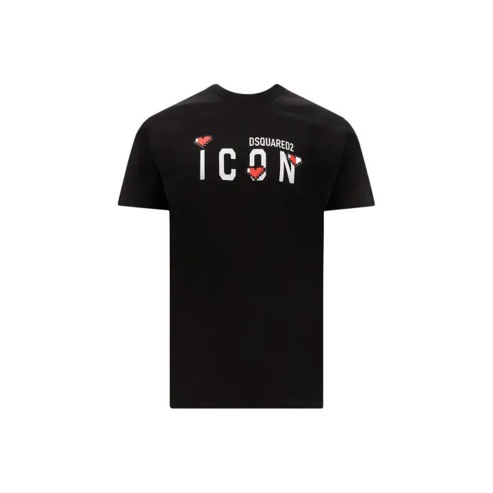 Dsquared2 DSQUARED2 Black Graphic Short Sleeve T-Shirt 0079 Size US S / EU 44-46 / 1 - 1 Thumbnail