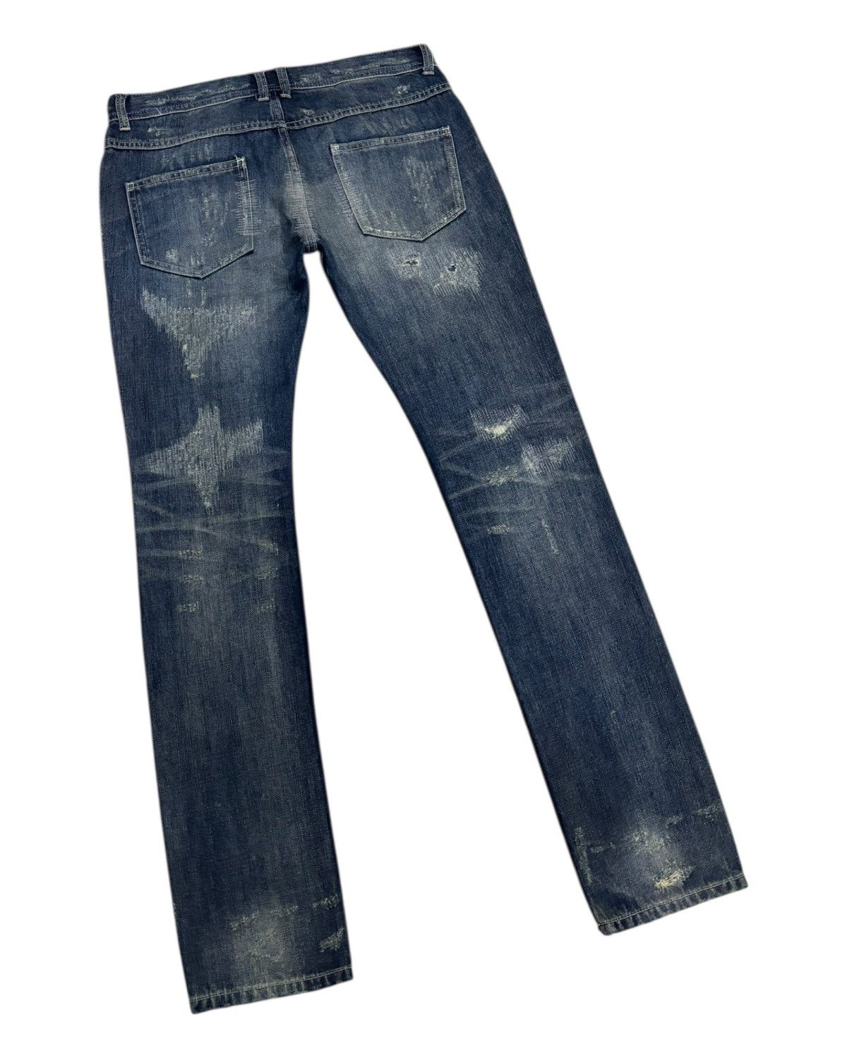 Japanese Brand × Undercover Distressed Denim Punk Glad News Japan Slim Fit Jeans Size US 33 - 8 Thumbnail