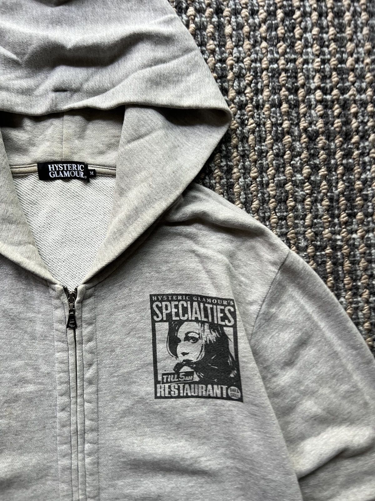 Hysteric Glamour Hysteric Glamour Open Bar Till 5 AM Naked Girl Zip Hoodie Size US M / EU 48-50 / 2 - 4 Thumbnail
