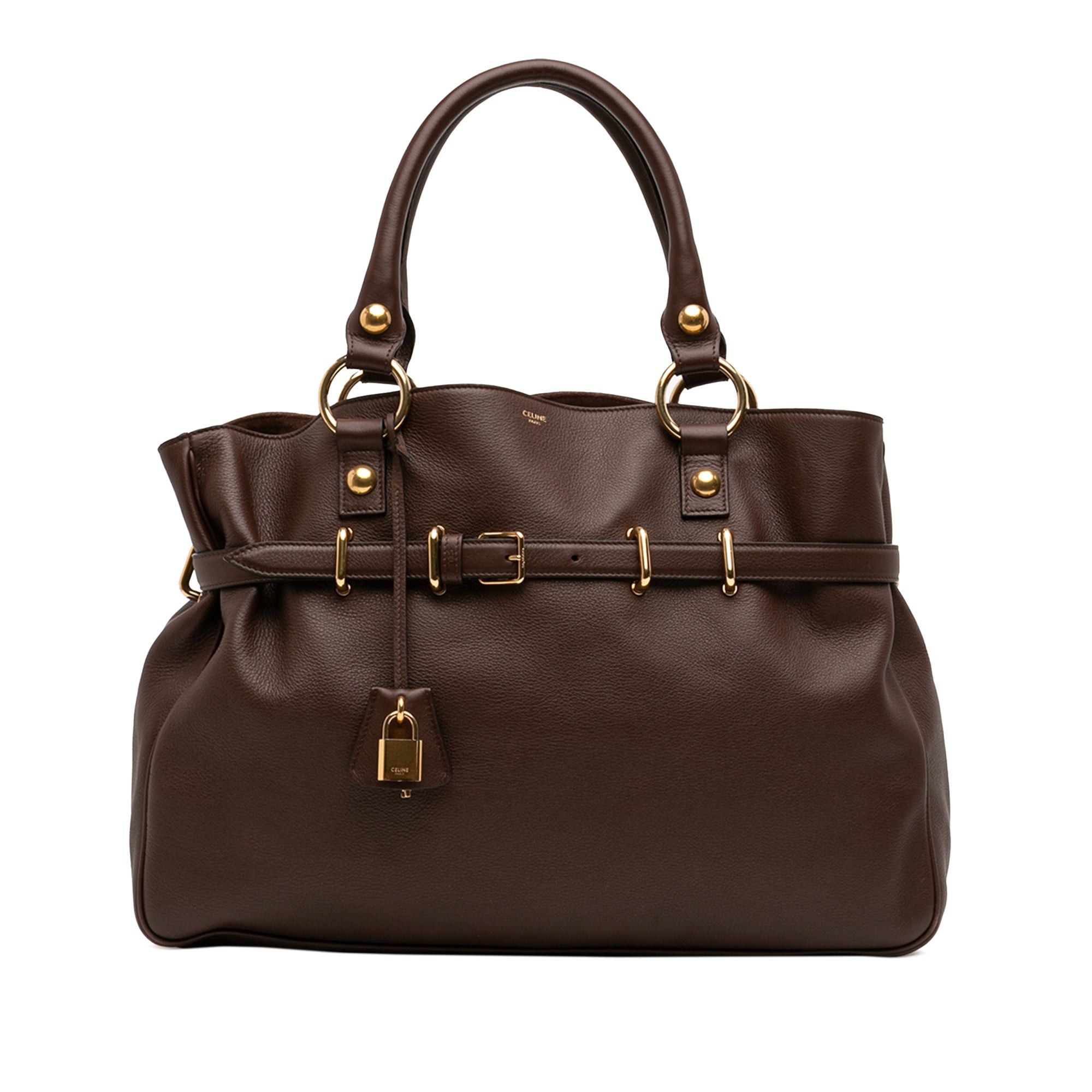 Celine Medium Leather Anita Tote Size ONE SIZE - 1 Thumbnail