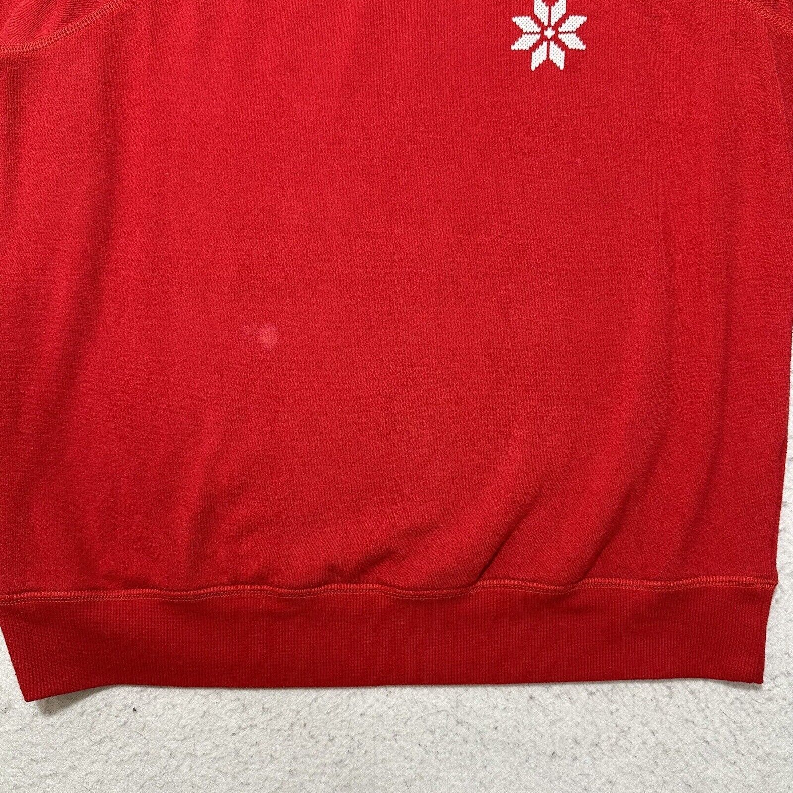 Other PJ Salvage Medium Red Christmas Sweatshirt Merry Flock Shirt Size M / US 6-8 / IT 42-44 - 6 Thumbnail