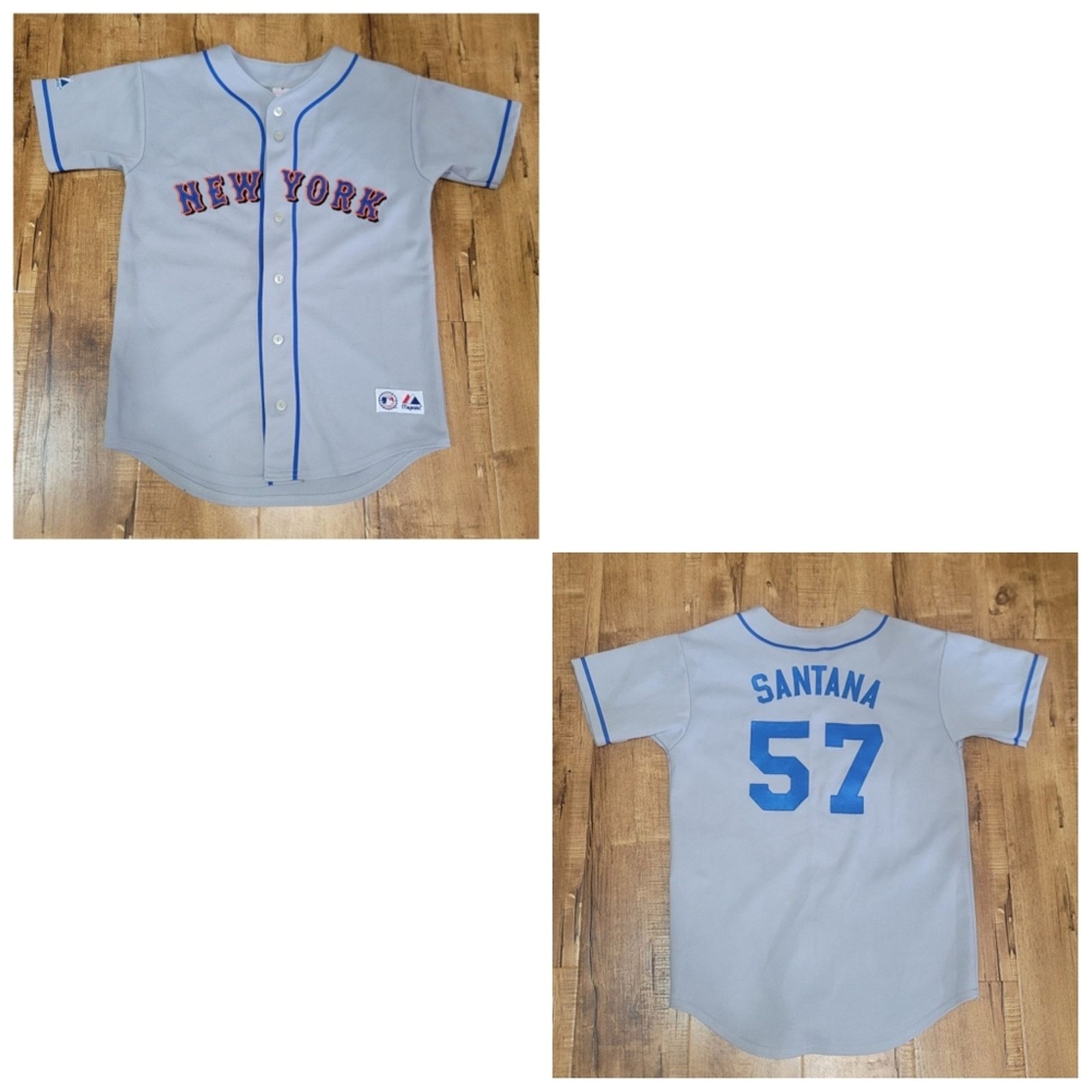 Majestic Vtg Majestic New York Mets Johan Santana Baseball Jersey MLB Size US S / EU 44-46 / 1 - 1 Thumbnail