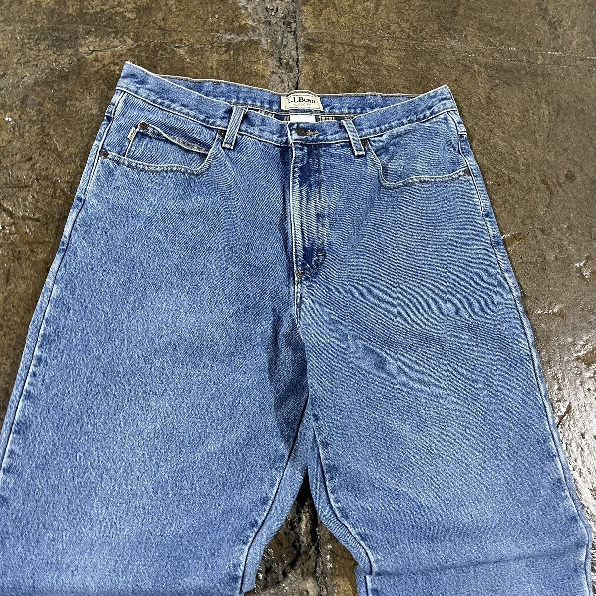 Carhartt × L.L. Bean × Vintage Crazy Vintage LL Bean Flannel Lined Carhartt Style Jeans Size US 36 / EU 52 - 9 Thumbnail