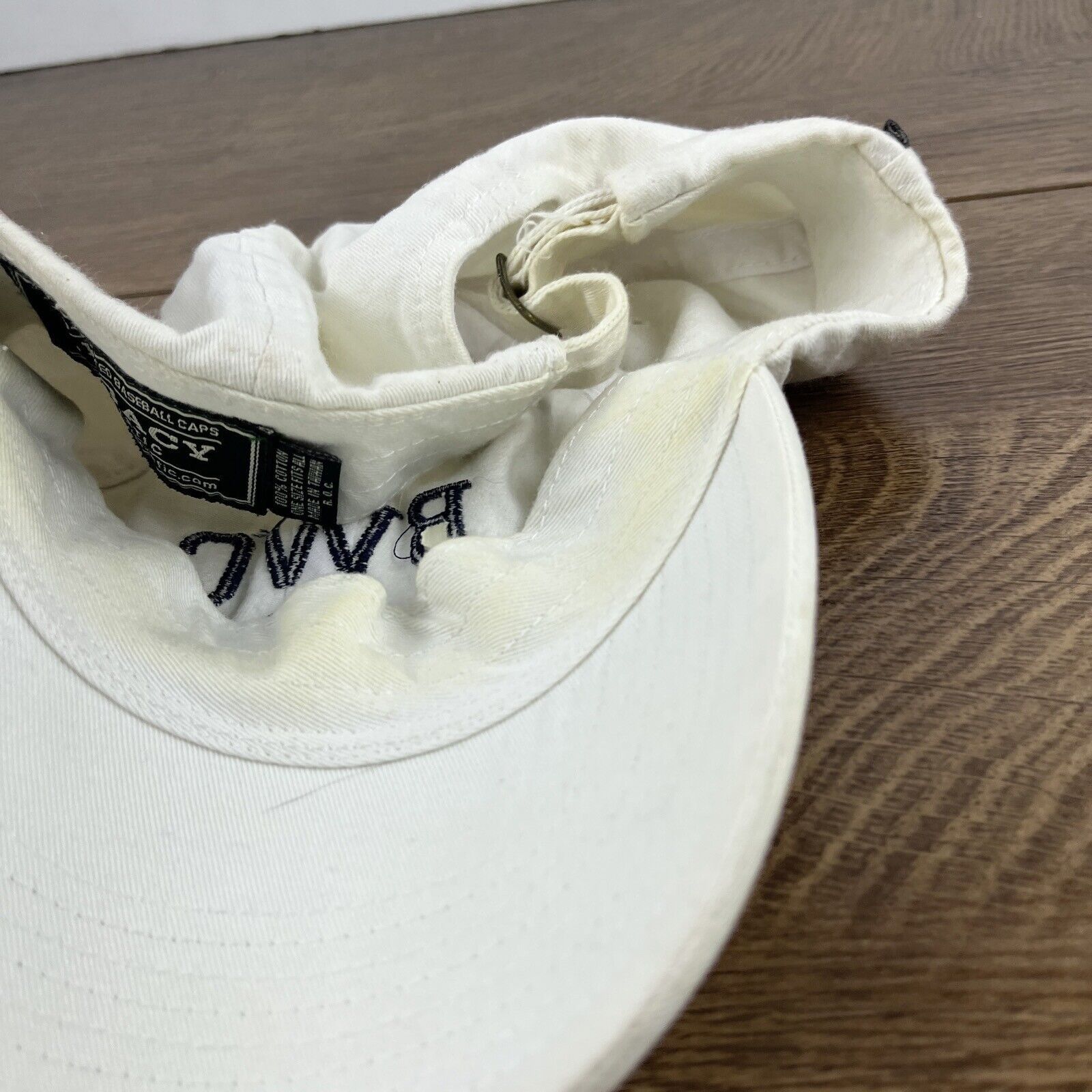 Other BWC Basketball Hat Baldwin Wallace White Adjustable Hat Adul Size ONE SIZE - 14 Thumbnail