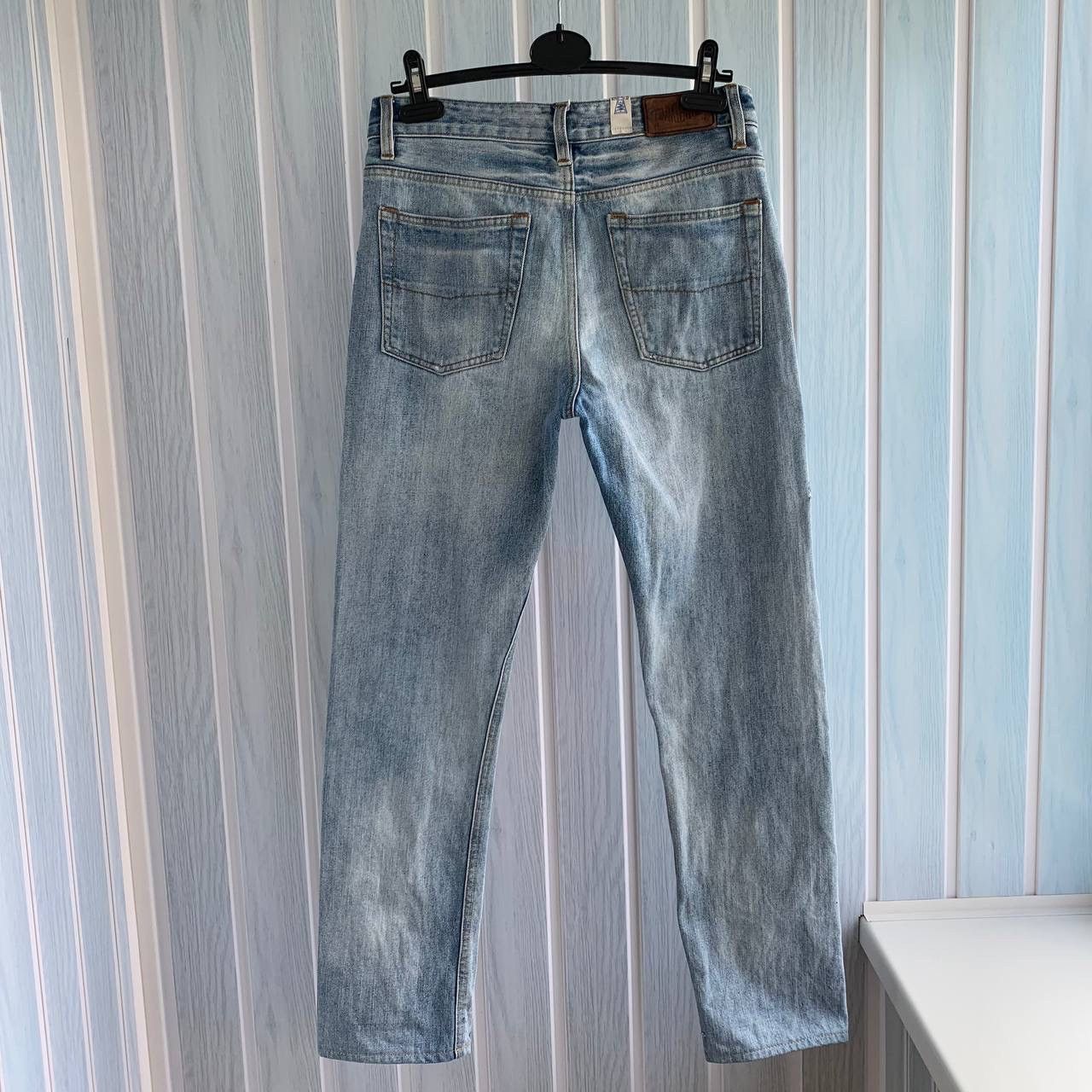 Emmett × Japanese Brand EMMETT Unisex E D Bill Lt Rip Wash 562/m Selvedge Jeans Size US 29 - 2 Thumbnail