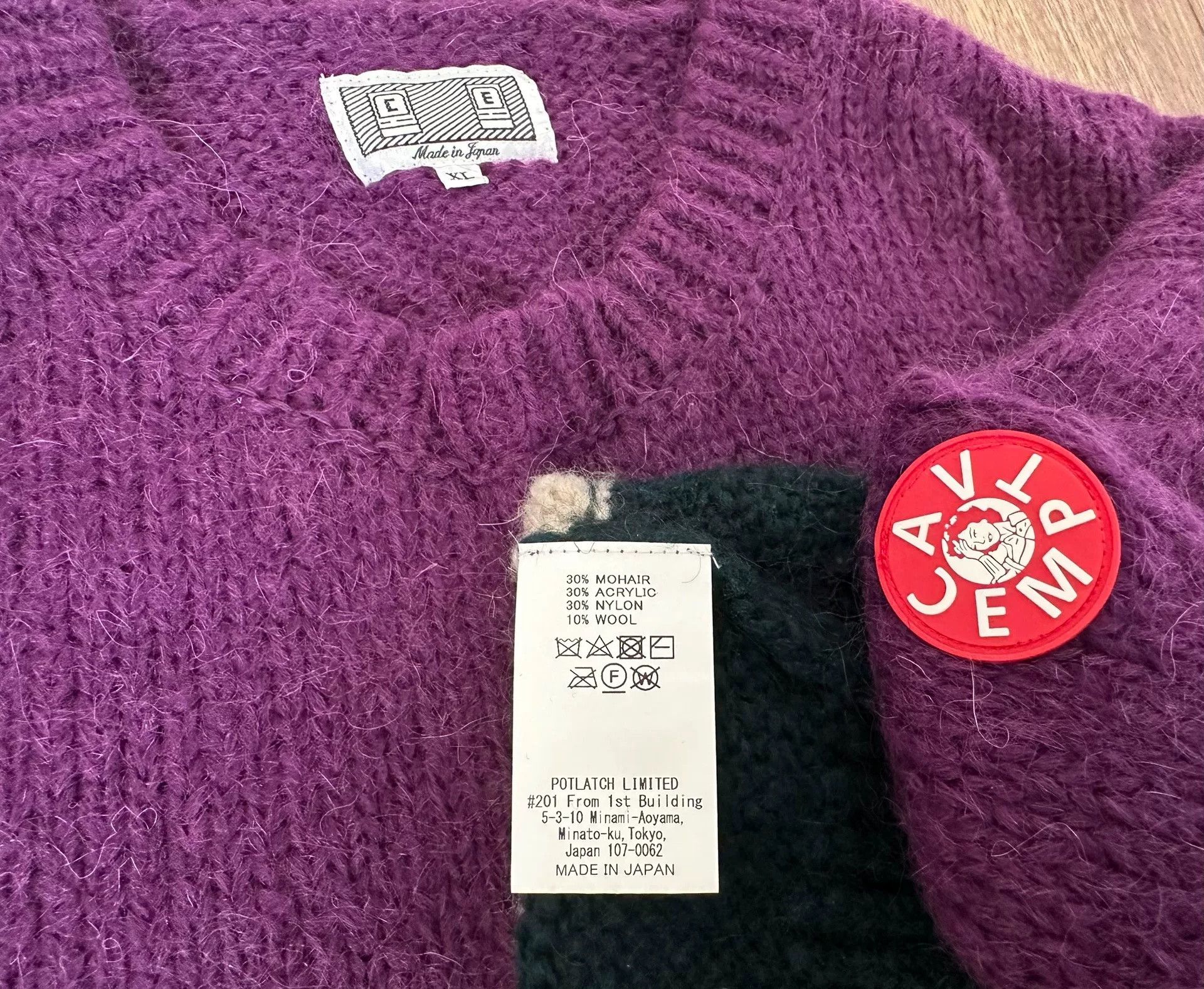 Cav Empt C.E CAVEMPT Knit Sweater Size US XL / EU 56 / 4 - 3 Thumbnail