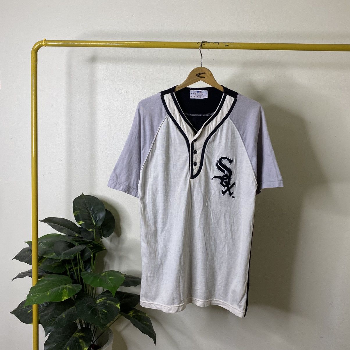 MLB Vintage 1990s Chicago White SOX MLB Baseball T Shirt Size US M / EU 48-50 / 2 - 1 Thumbnail