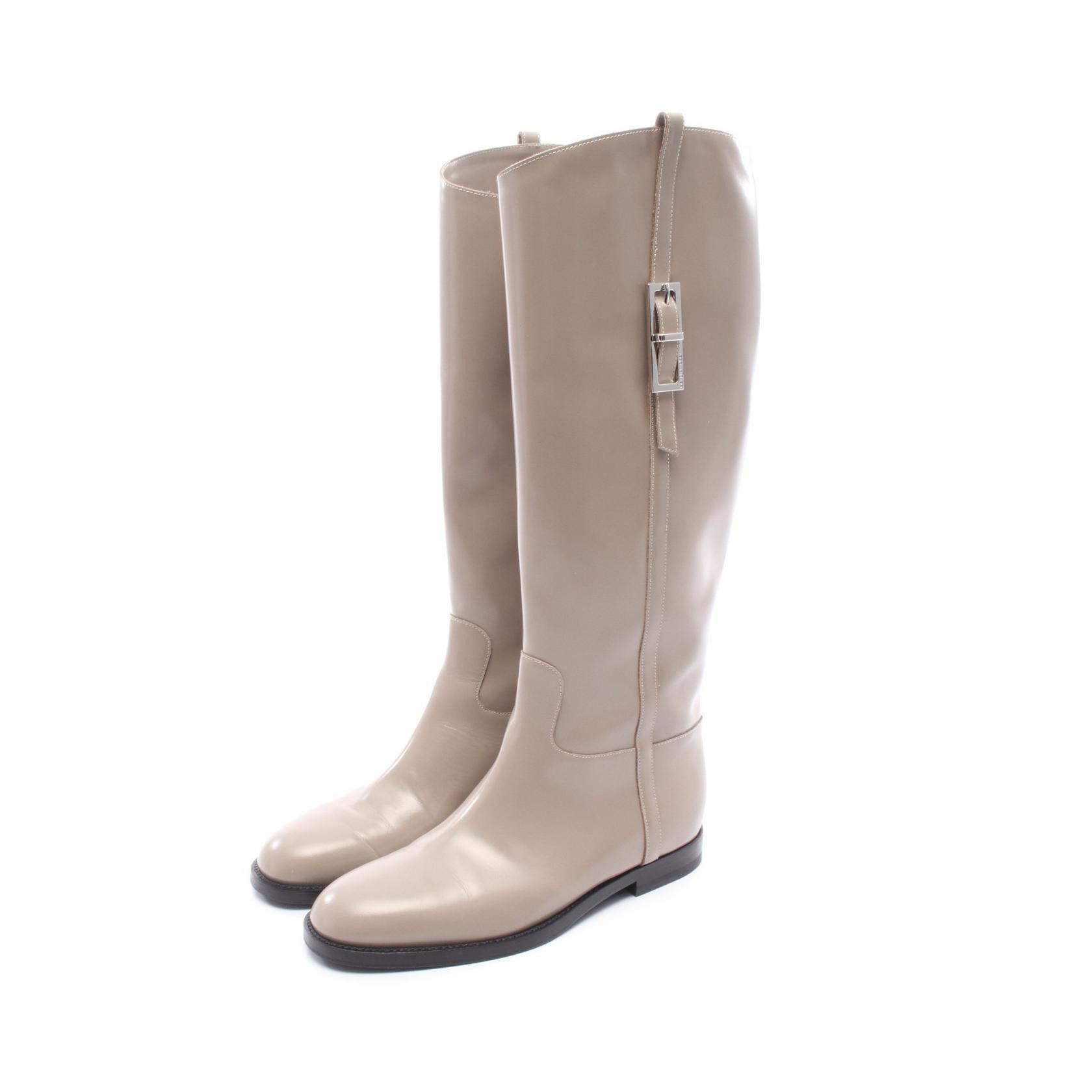 Other Other Sergio Rossi SR NORA Leather Boots Leather Shoes SRNORA DUTY FREE for USA Size ONE SIZE - 1 Thumbnail
