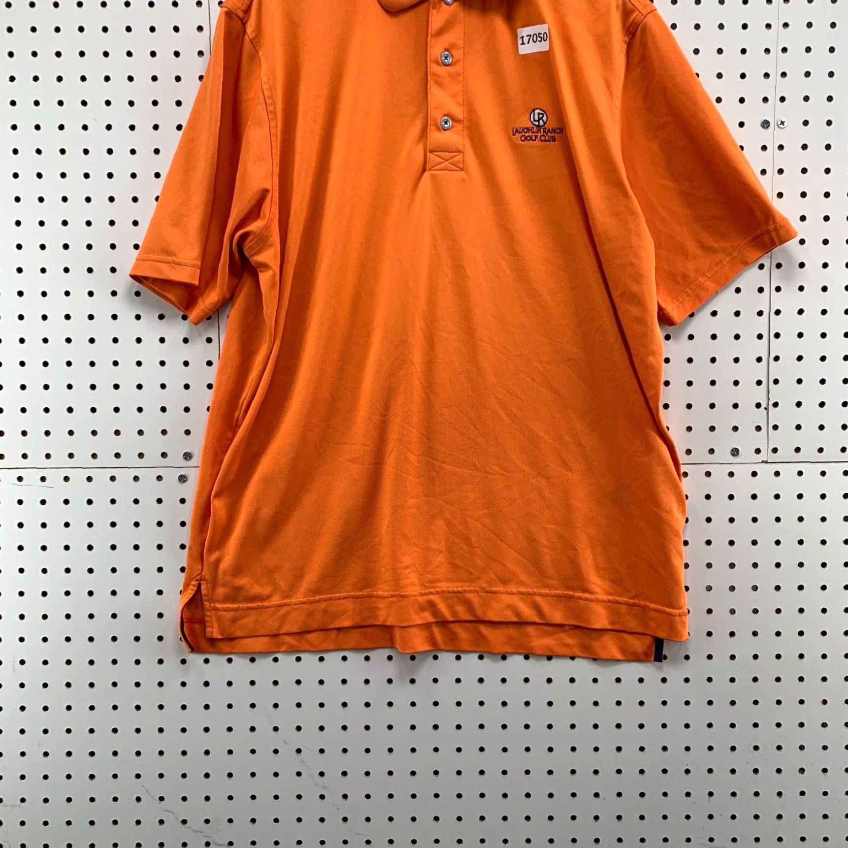 Footjoy FootJoy Shirt Adult Mens Large Orange Short Sleeve Golf Shirt Mens Size US L / EU 52-54 / 3 - 6 Thumbnail