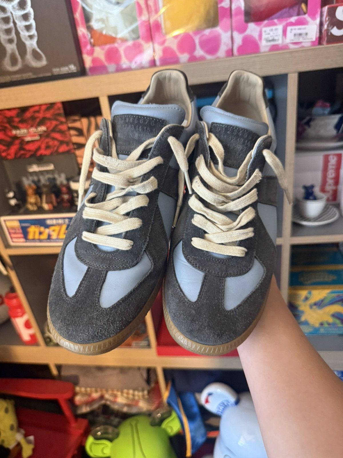 Maison Margiela Maison Margiela GAT Blue Sneakers Size US 8 / EU 41 - 2 Thumbnail