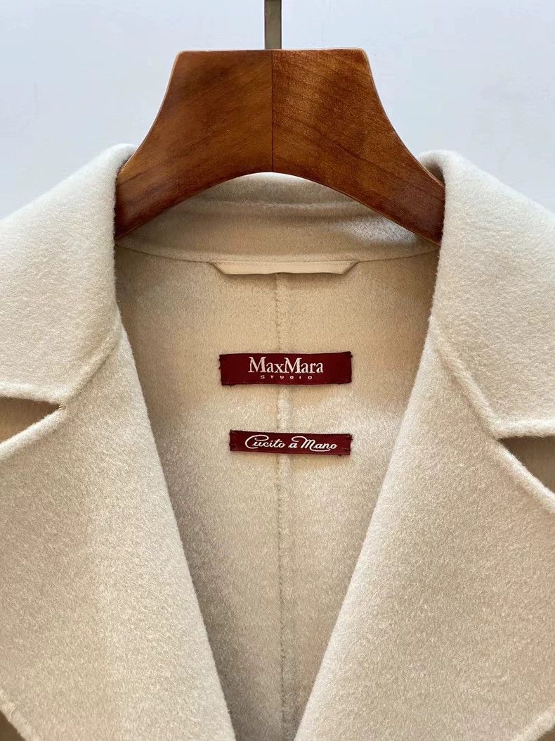 Max Mara Max Mara Autumn and winter cashmere wool coat, studio seri Size L / US 10 / IT 46 - 3 Thumbnail