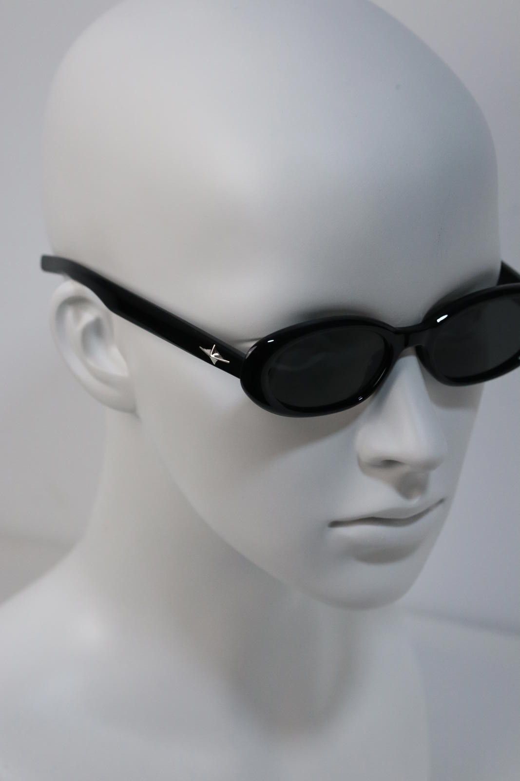Other Y2k Avant Garde Cat Eye Round Black Sunglasses Unisex OS Size ONE SIZE - 7 Thumbnail
