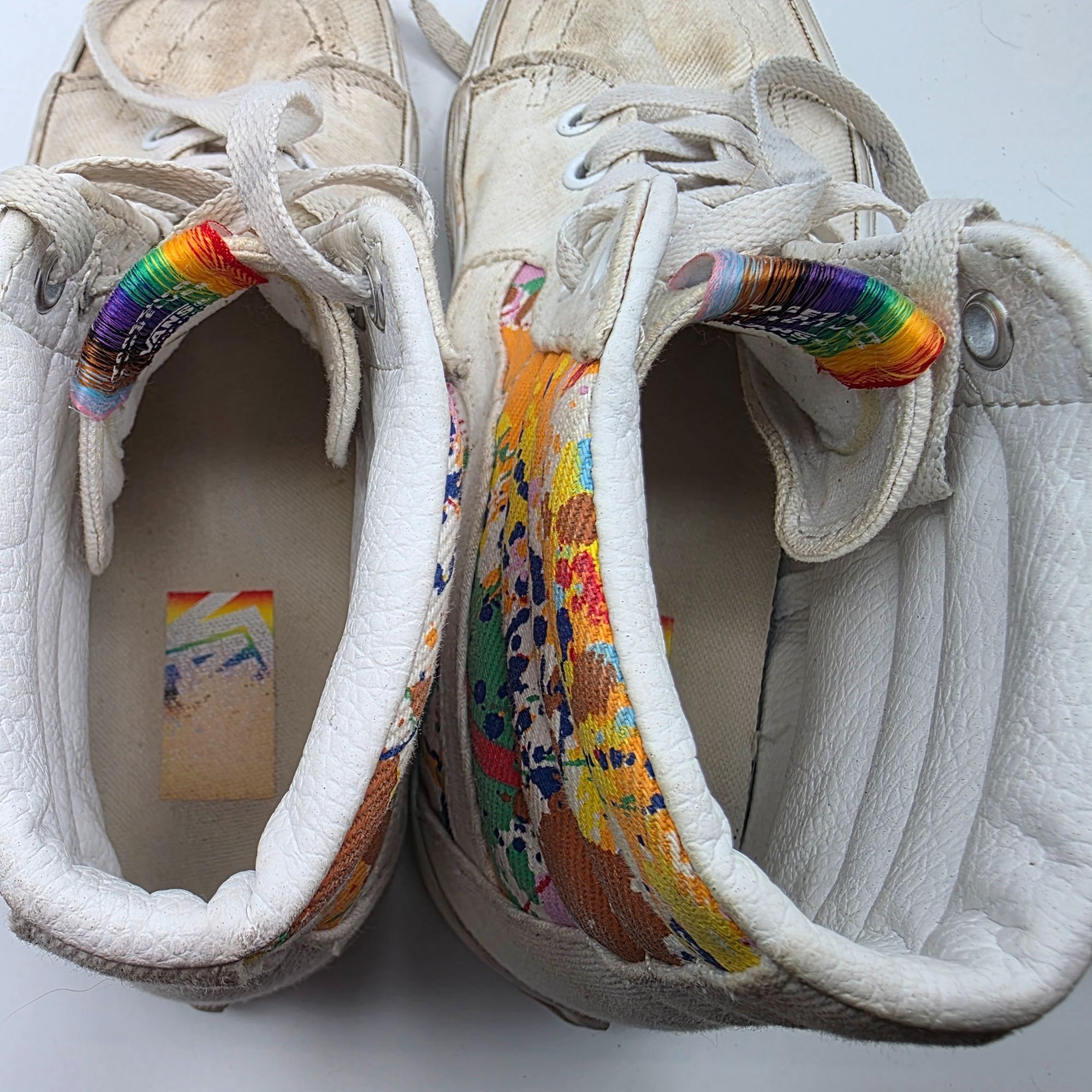 Vans Vans Sk8-Hi Together As Ourselves Womens Size 8.5 White Snea Size US 8.5 / IT 38.5 - 14 Thumbnail