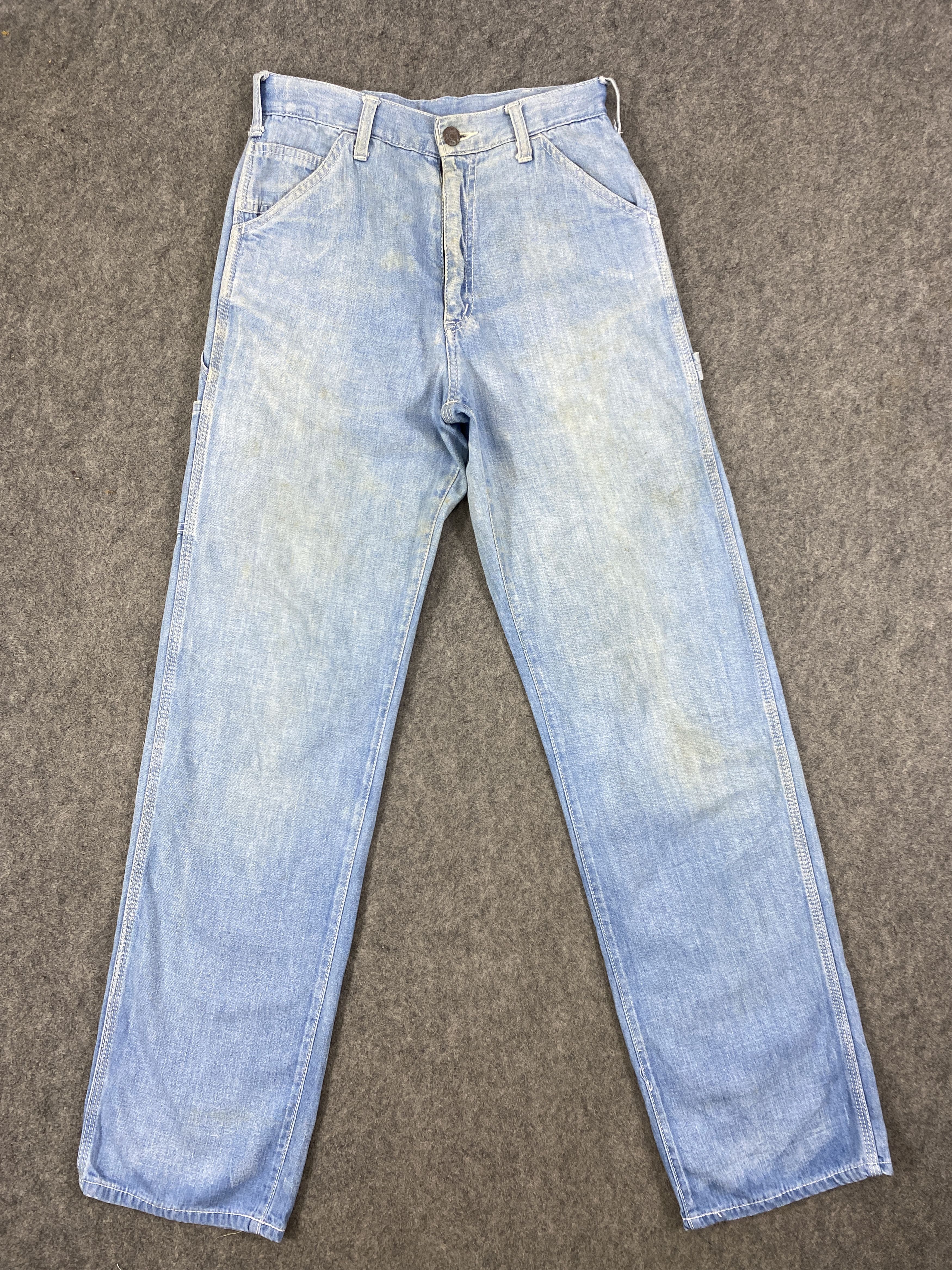 Edwin Light Blue Vintage Edwin Carpenter Jeans 27x32 - JN3367 Size 27" / US 4 / IT 40 - 1 Thumbnail