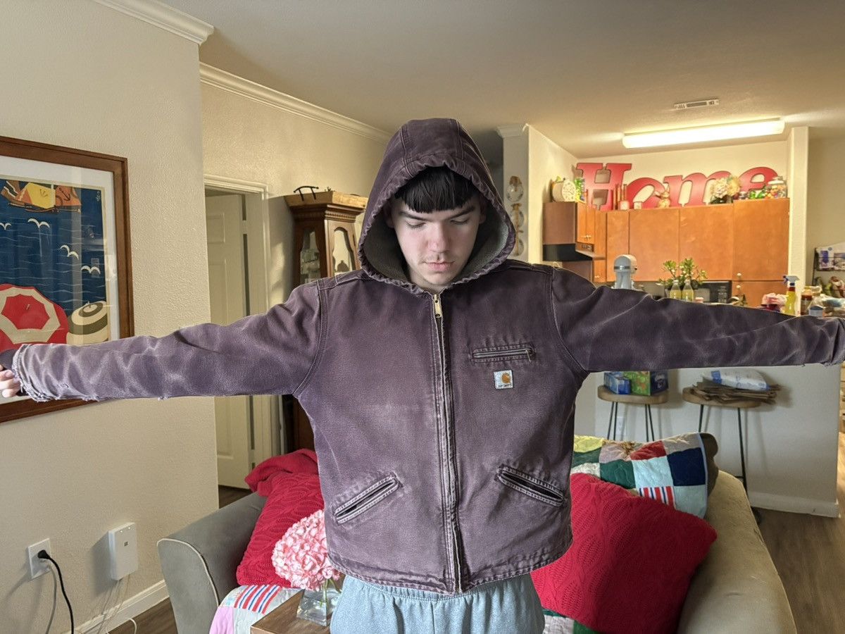 Carhartt Faded burgundy carhartt sherpa lining Size US L / EU 52-54 / 3 - 12 Thumbnail