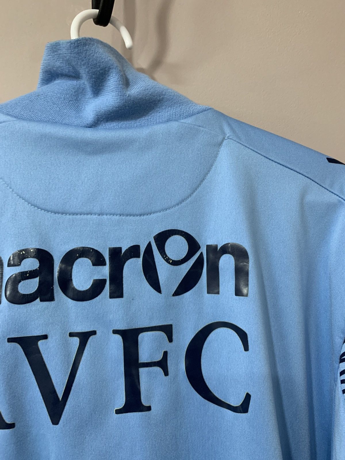 Macron × Vintage Aston Villa Zip Training Football Sweatshirt Macron Soccer Size US XL / EU 56 / 4 - 13 Thumbnail