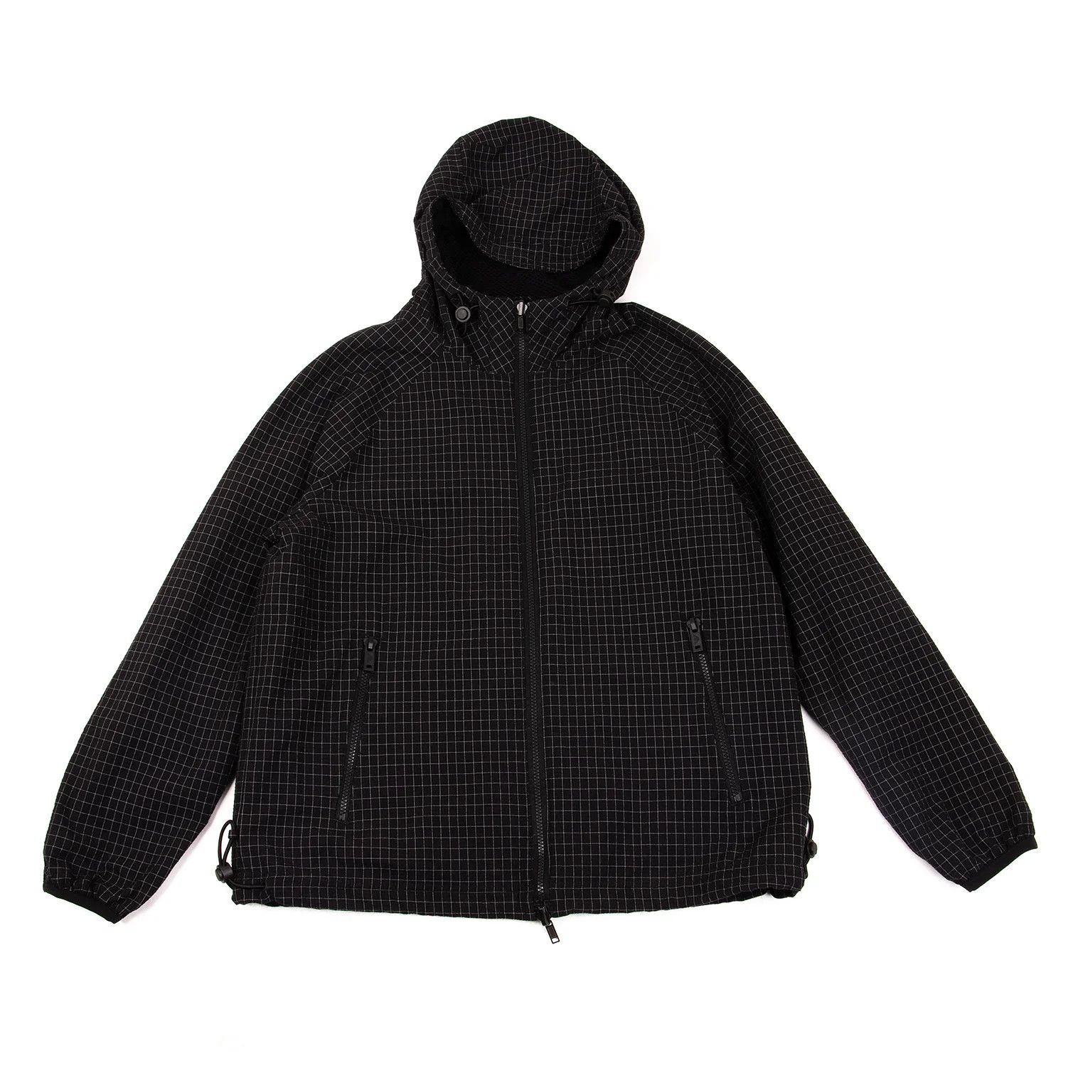Emporio Armani Colorful Taping Grid Reversible Blouson in Black and Others Size US S / EU 44-46 / 1 - 1 Thumbnail