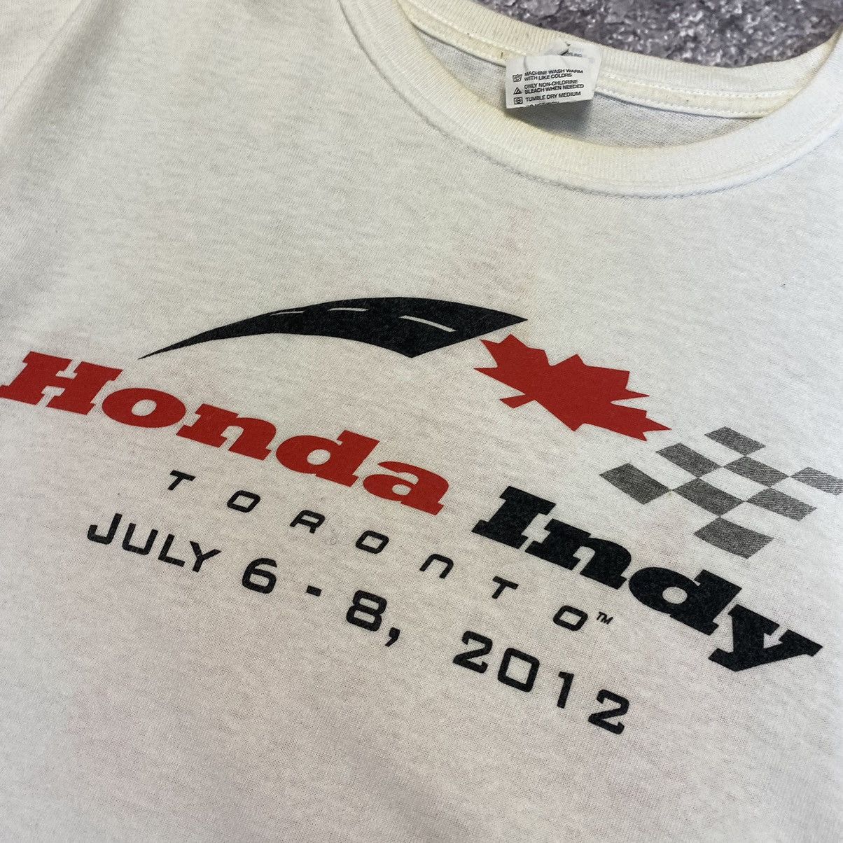 Honda Vintage Honda 2012 Canada racing Anvil tag tee Size US XL / EU 56 / 4 - 3 Thumbnail