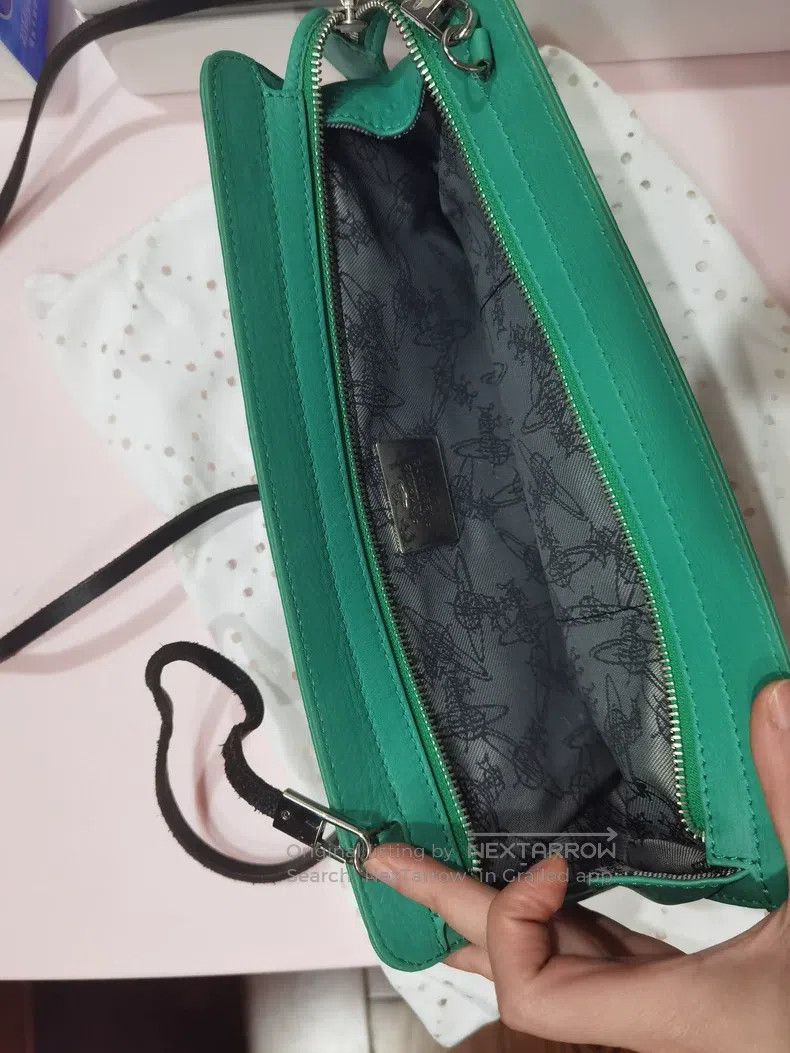 Vivienne Westwood Vivienne Westwood size os Vintage bag, mint green single sh Size ONE SIZE - 3 Thumbnail