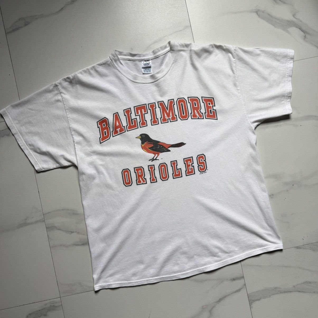 Delta × MLB × Vintage Vintage Y2K Baltimore Orioles Licensed Tee Size US XL / EU 56 / 4 - 3 Thumbnail