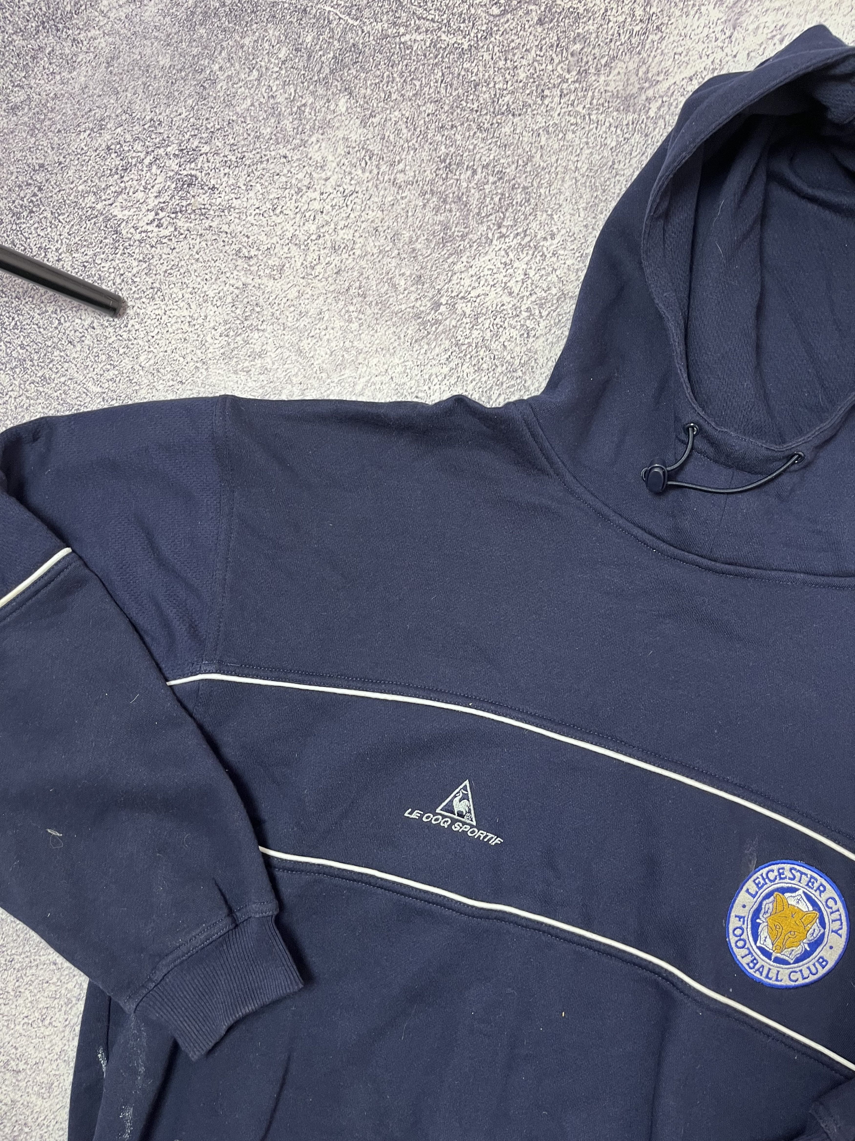 Le Coq Sportif × Vintage Vintage Mens soccer hoodies FC Leicester City size L Size US L / EU 52-54 / 3 - 4 Thumbnail