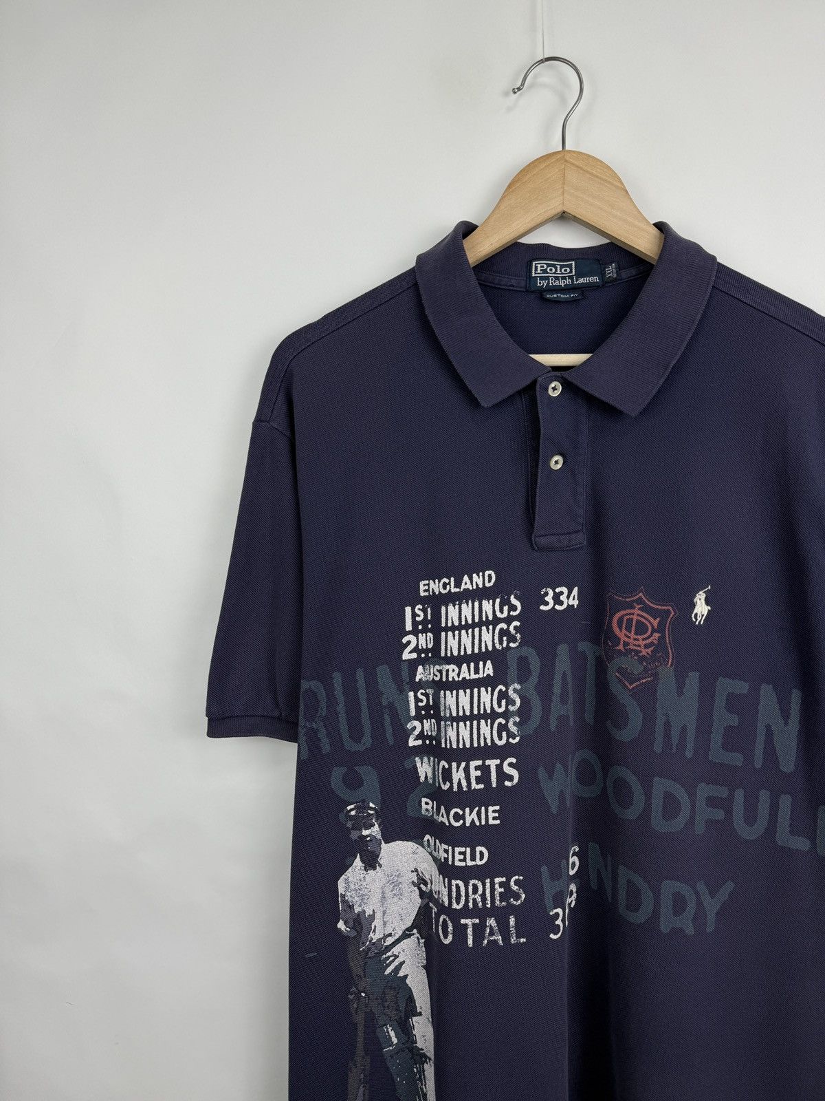Polo Ralph Lauren 🏏 🇺🇸 Vintage 90s Polo Ralph Lauren Cricket Polo Te Chief Keef Size US XXL / EU 58 / 5 - 3 Thumbnail
