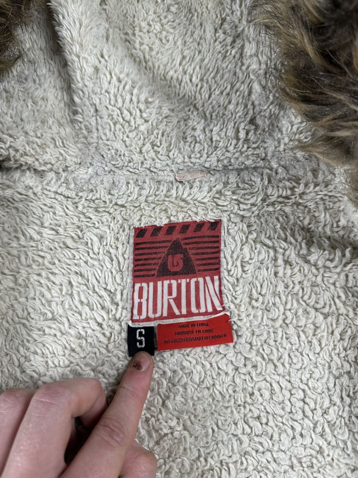 Other VTG Fur Fuzzy Faux Bomber Jacket Japan Y2K Hype Style Size US M / EU 48-50 / 2 - 13 Thumbnail