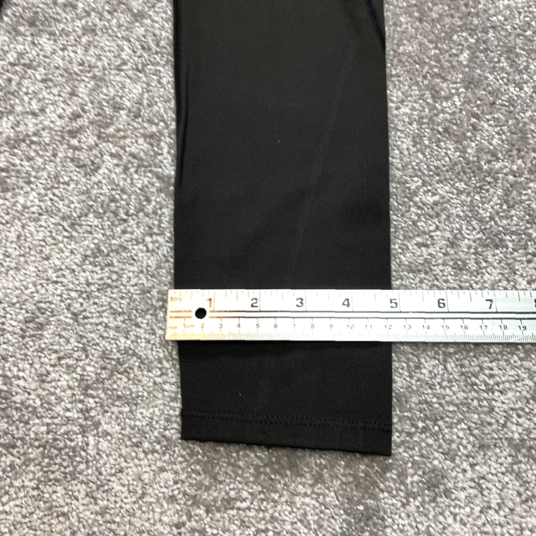 Vintage AFZ Leggings Womens Medium Black Yoga Stretch Active Pants New NWT 26x4.5 Size 32" / US 10 / IT 46 - 2 Thumbnail