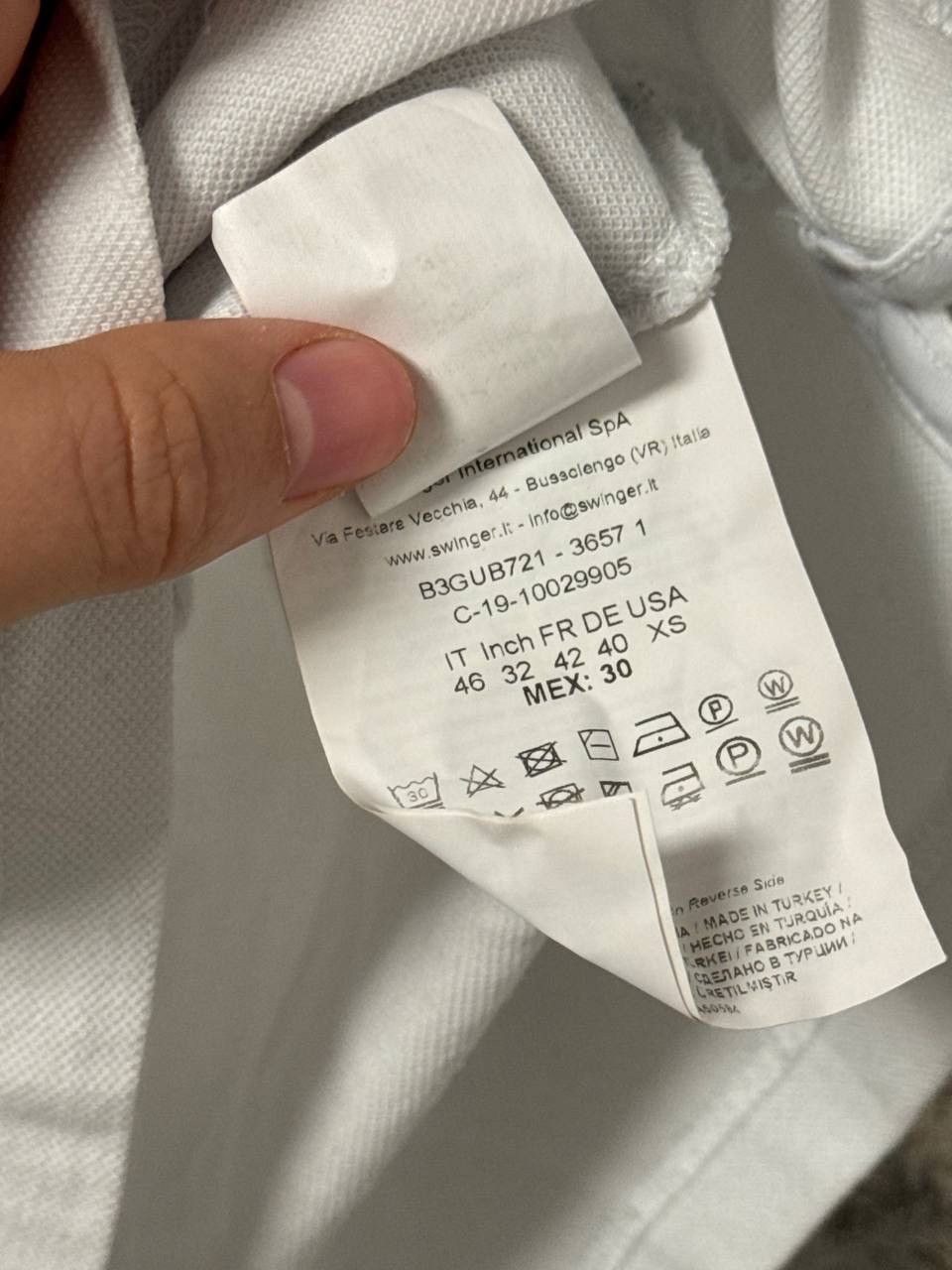 Versace Versace Jeans Couture White Polo Shirt Size US XS / EU 42 / 0 - 7 Thumbnail