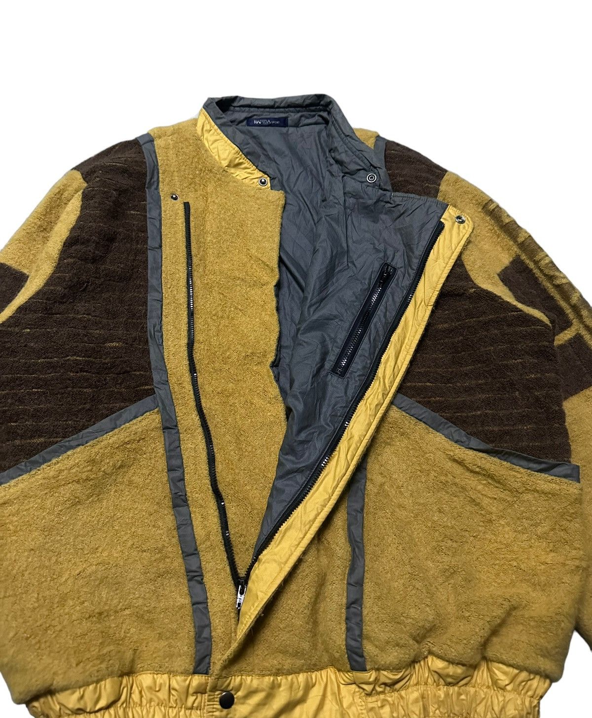 Issey Miyake Rapida sport wool bomber jacket Size US M / EU 48-50 / 2 - 4 Thumbnail