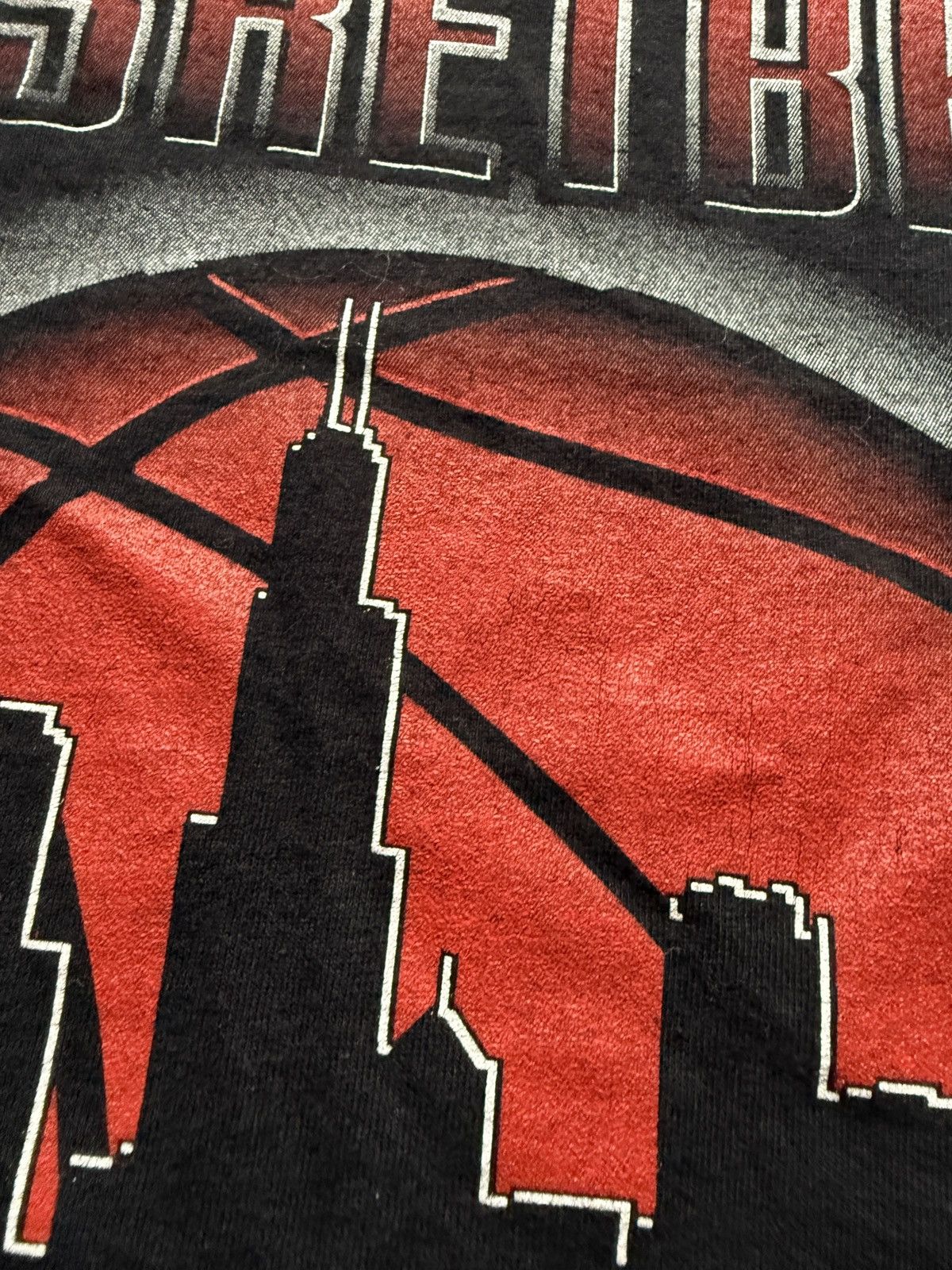 Vintage Vintage 90s Michael Jordan What's Basketball Without #45 Tee Size US XL / EU 56 / 4 - 4 Thumbnail