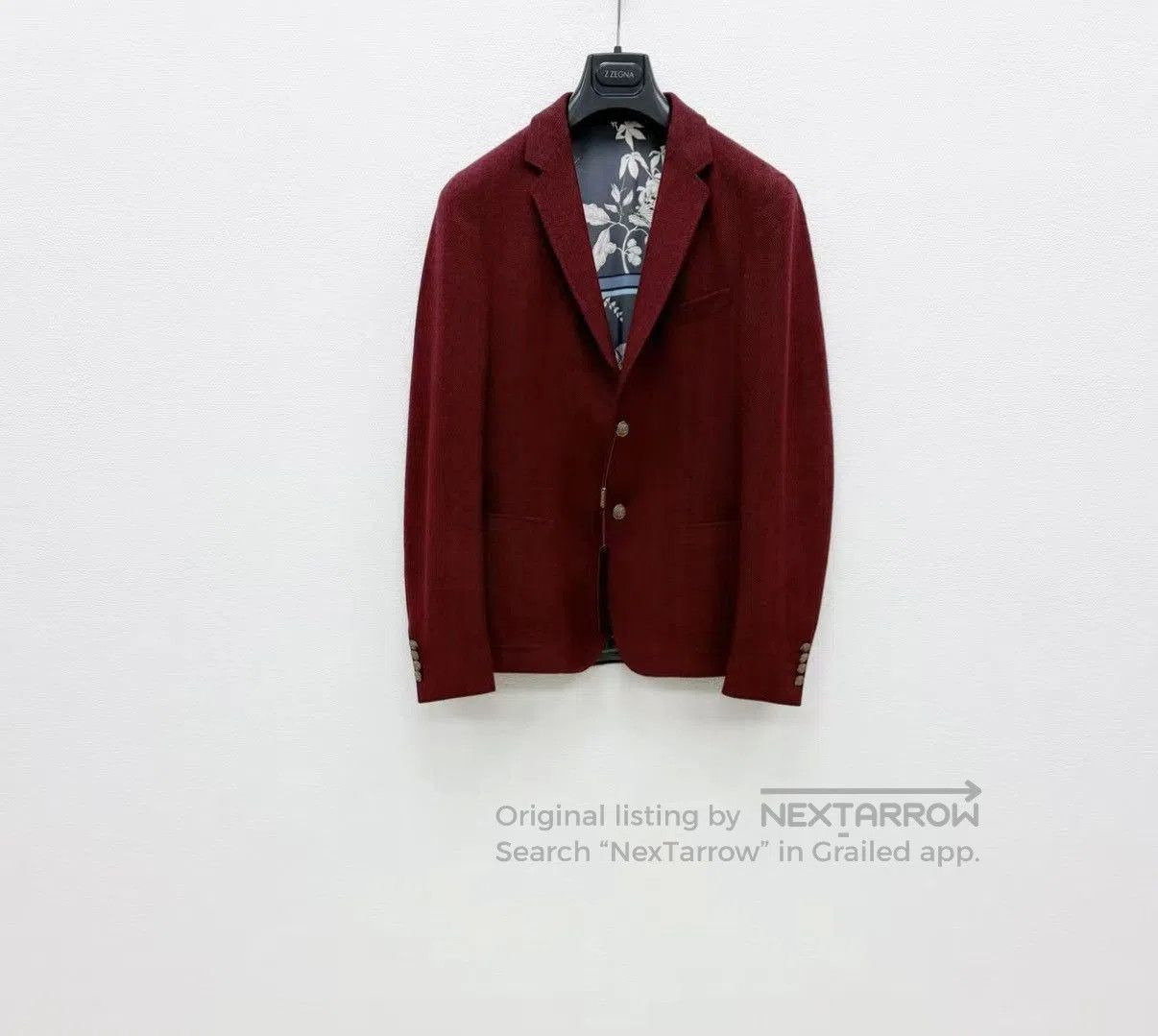 Gucci Red Lightweight Blazer . Size US S / EU 44-46 / 1 - 1 Thumbnail