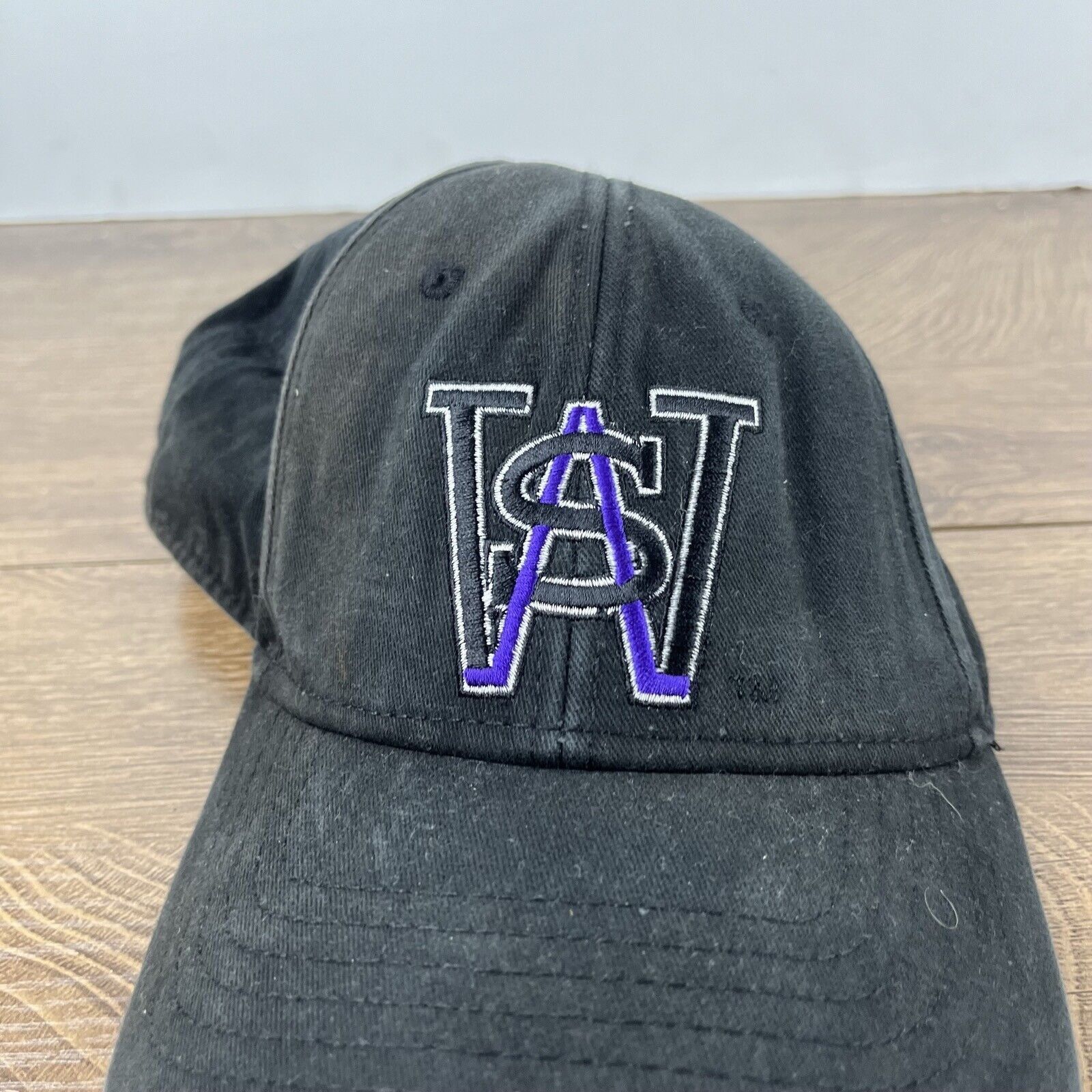 Other WS Hat WS Black Cap Adjustable Hat Black Adult Fit Hat Size ONE SIZE - 7 Thumbnail