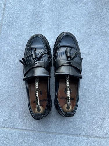 Fred Perry Fred Perry X George Cox Women's Black Tassel Loafer Size US 6 / IT 36 - 6 Thumbnail