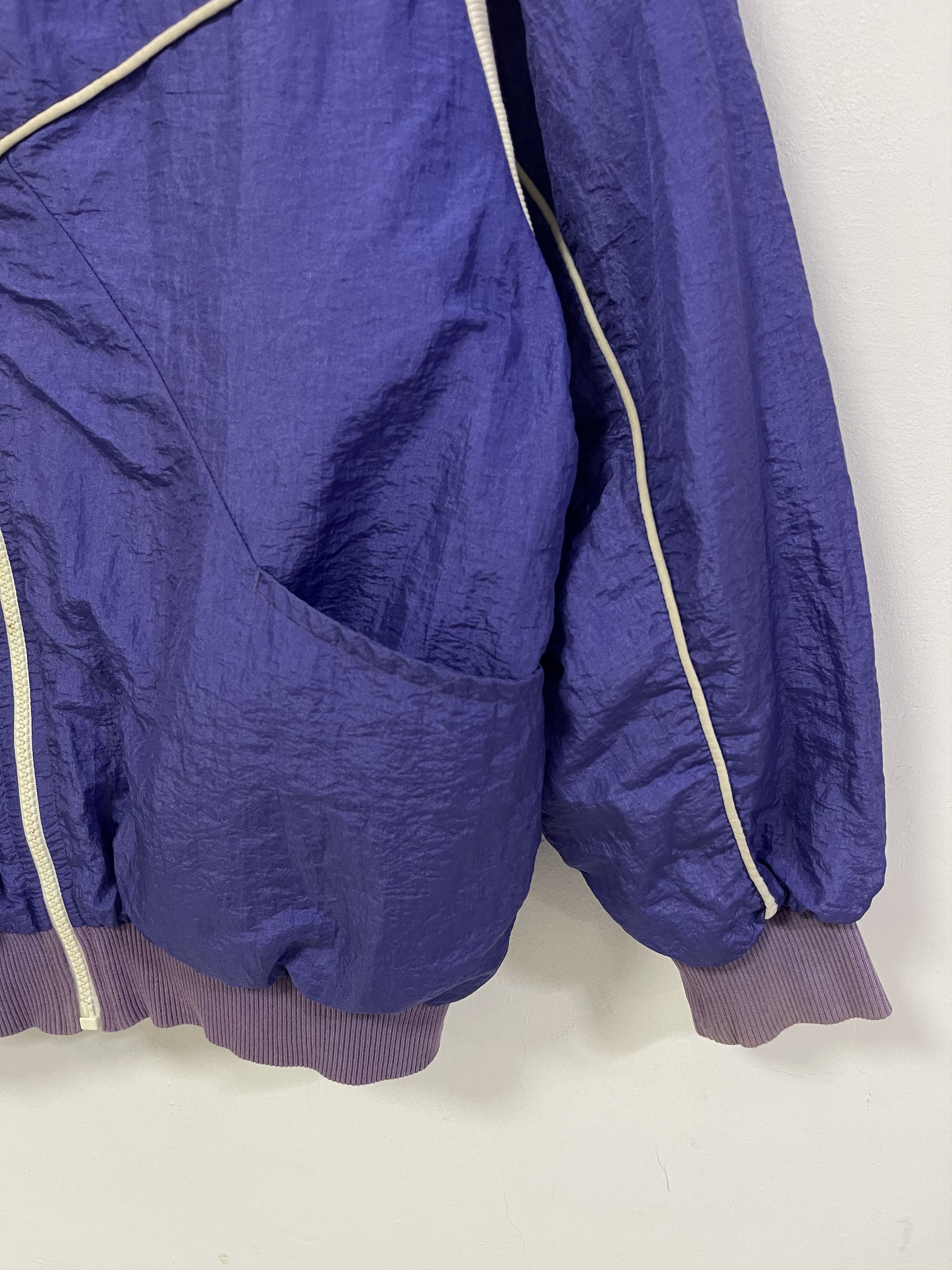 Vintage 90s Lacoste Mini Logo Embroidery Zipper Jacket