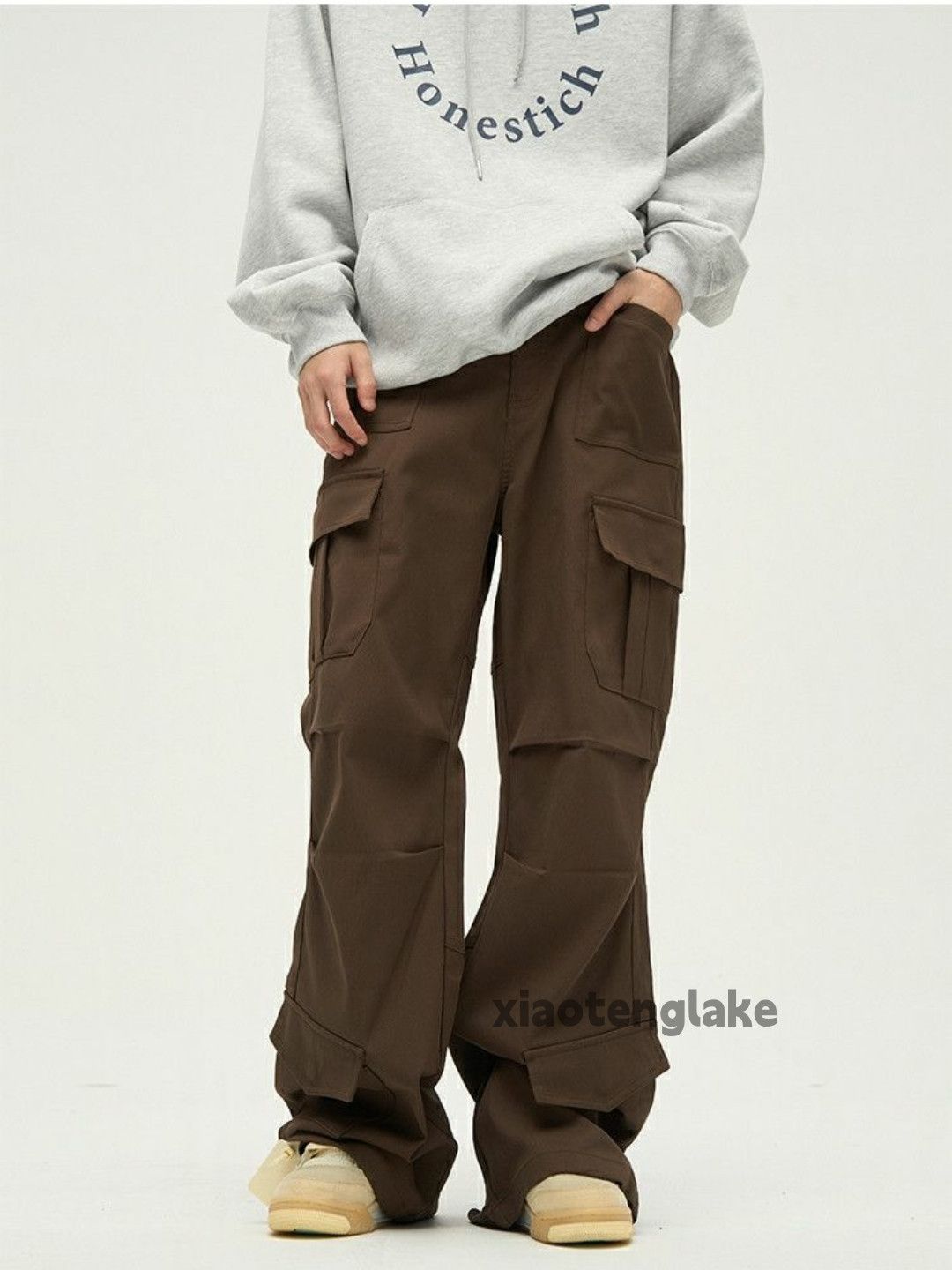 Designer × Japanese Brand × Vintage utility military loose baggy skate hiphop cargo pants Size US 32 / EU 48 - 4 Thumbnail