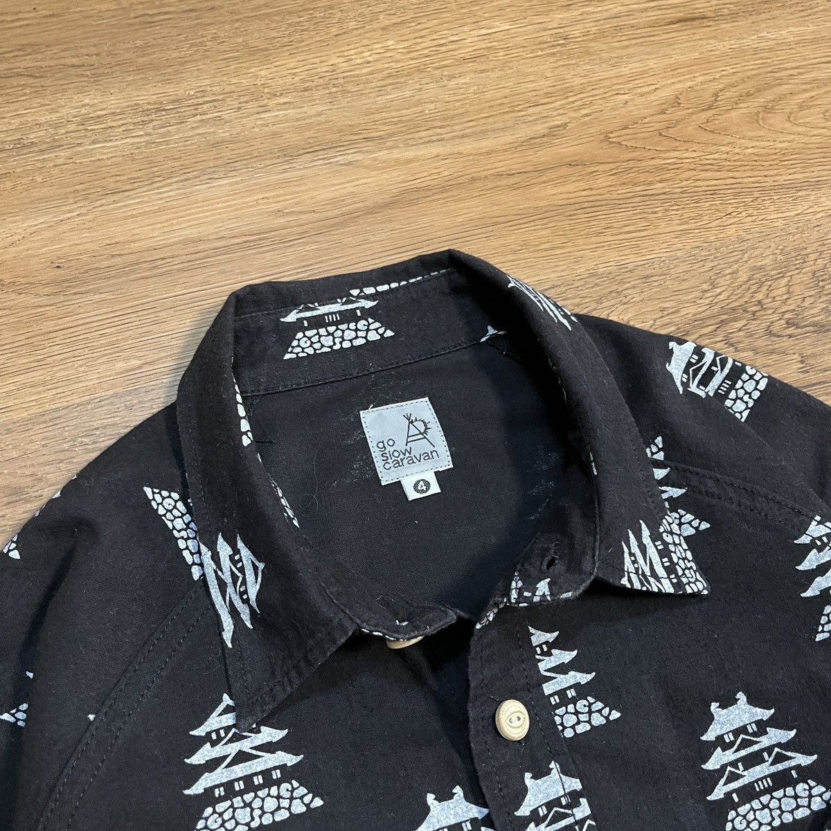 Japanese Brand × go slow caravan Go Slow Caravan printed button up Size US M / EU 48-50 / 2 - 3 Thumbnail