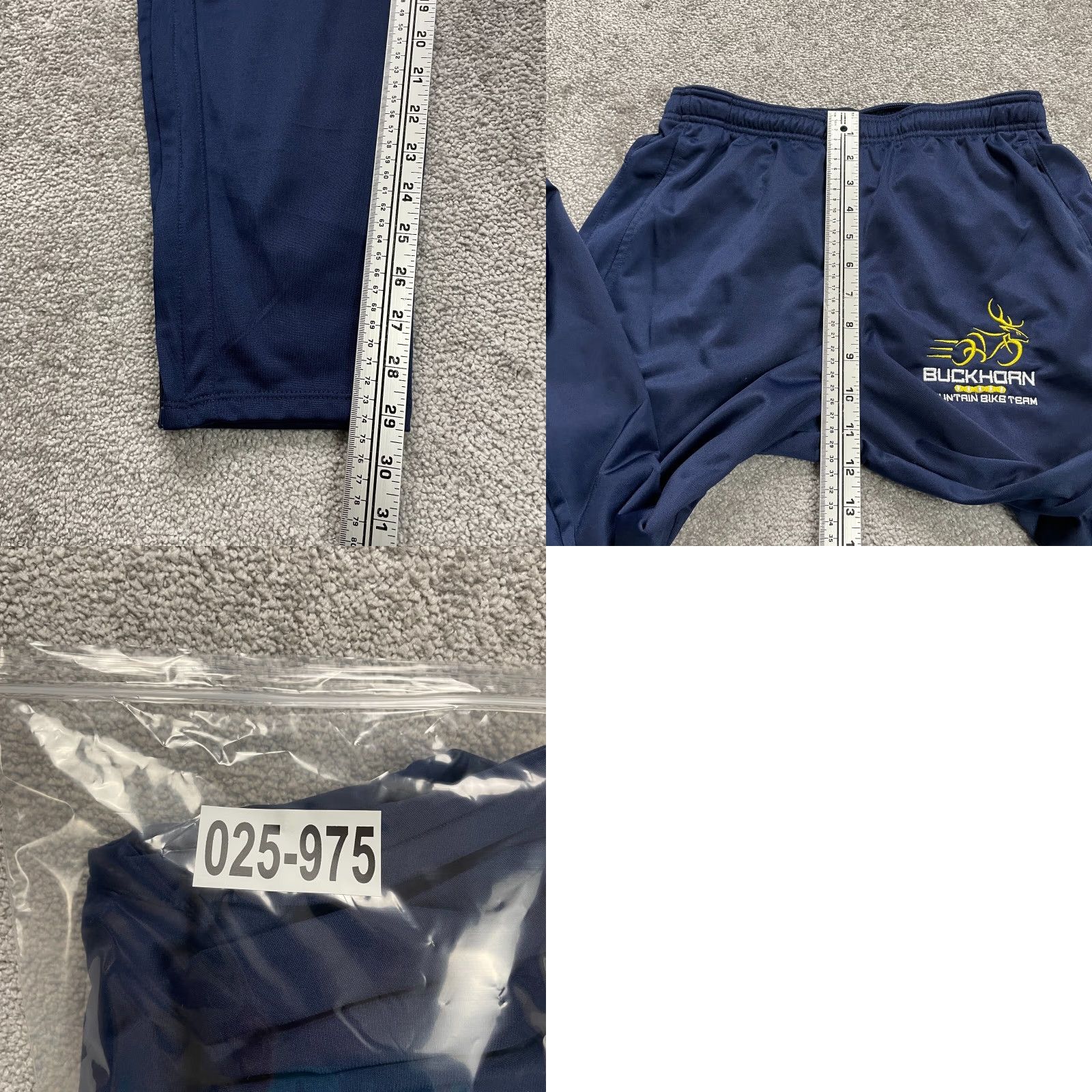 Vintage VINTAGE Sport-Tek Track Sweatpants Women Medium Blue Elastic Waist Active Athletic 28x29 Size 32" / US 10 / IT 46 - 9 Thumbnail