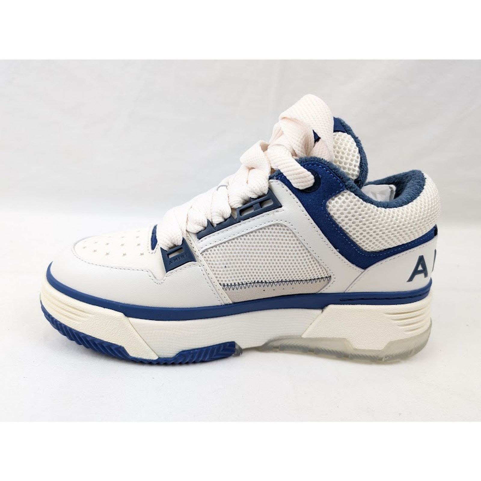 Amiri o1rshd1 Q:2 / MA-1 Low-Top Sneakers in Navy / White Size US 8 / EU 41 - 7 Thumbnail
