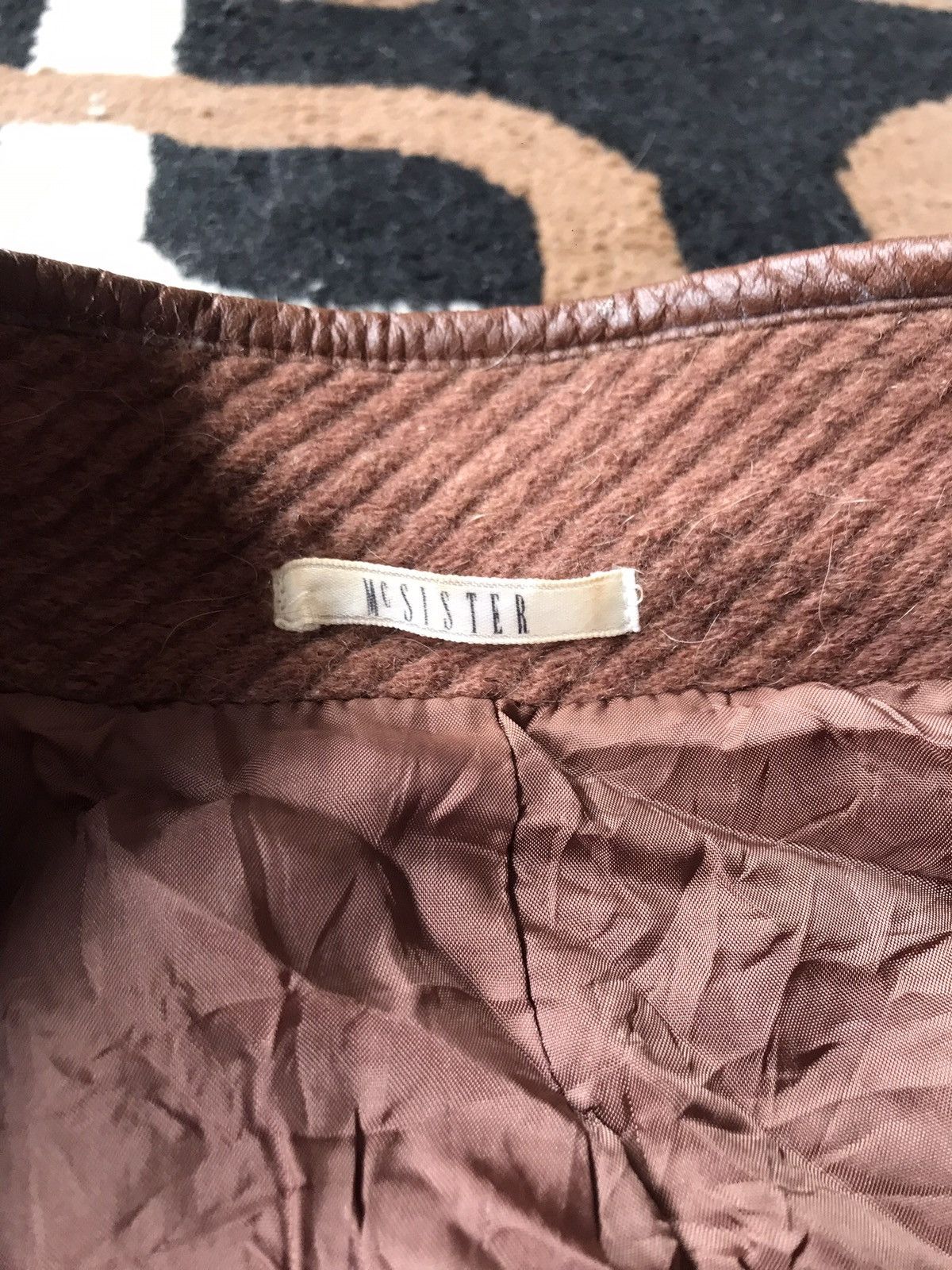 Japanese Brand × Vintage VTG Faux Fur Cardigan For Women by Mc Sister Size M / US 6-8 / IT 42-44 - 8 Thumbnail