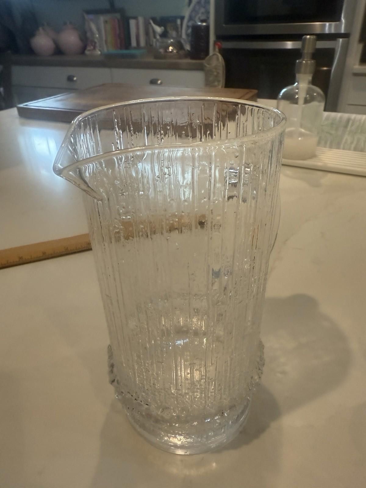 Designer Iittala Finland Niva Glass Serving Pitcher Tapio Wirkkala Size ONE SIZE - 1 Thumbnail