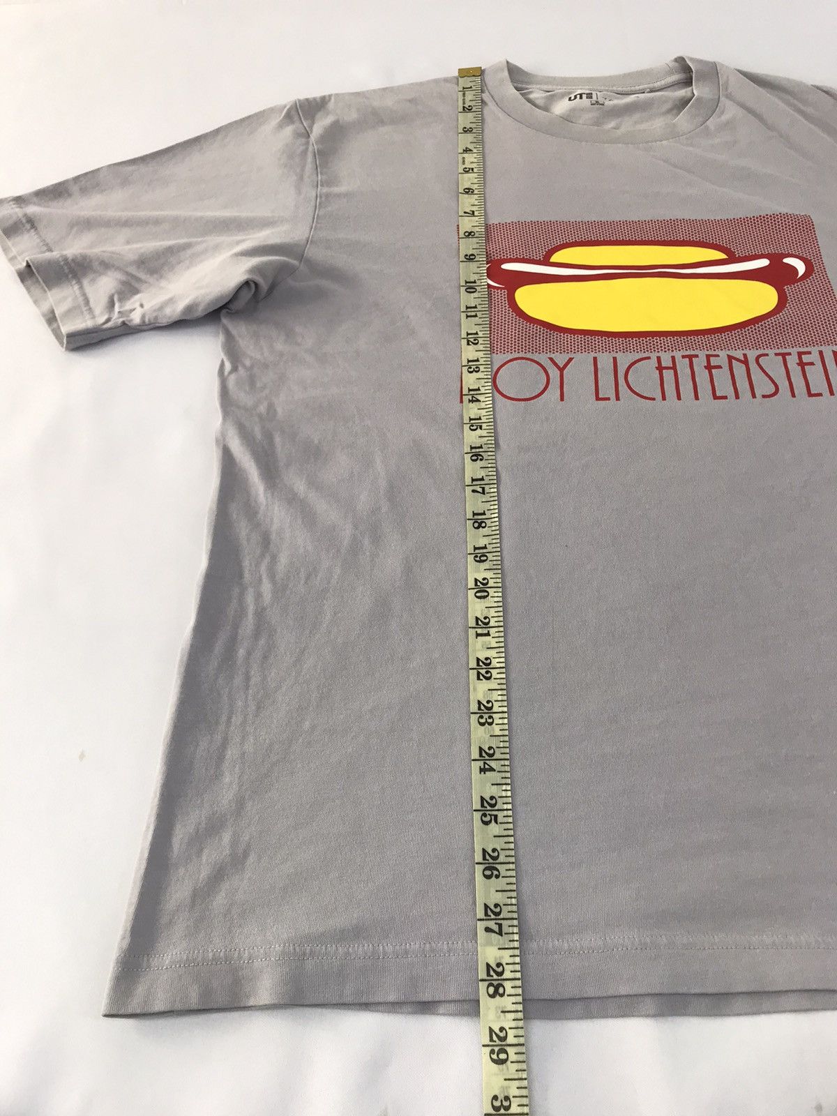 Other Roy Linchestein Big Hot Dog Logo Spell Out Printed Tee Size US XL / EU 56 / 4 - 9 Thumbnail