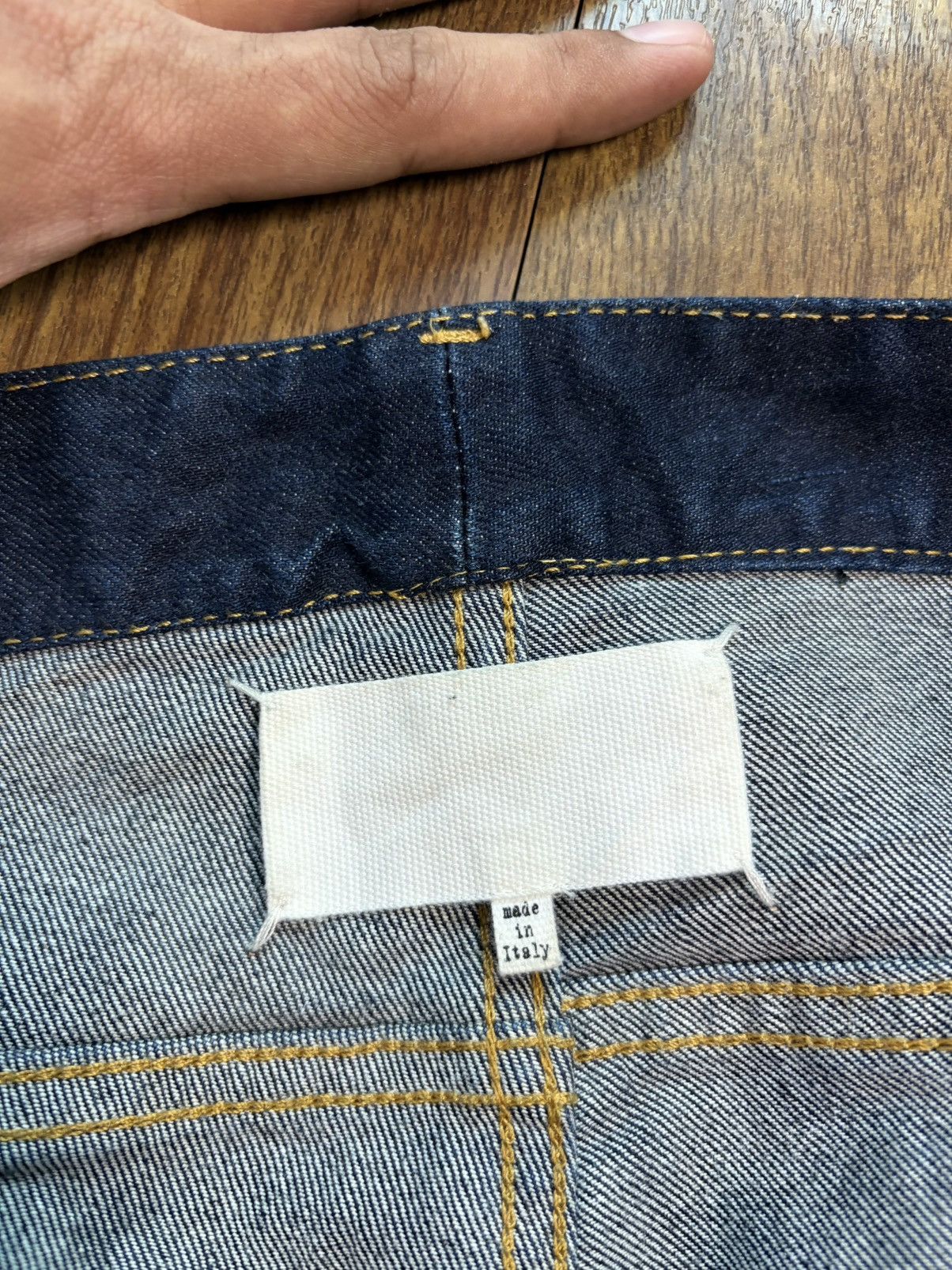 Maison Margiela FREE TAX ! 2016 Maison Margiela Raw Denim Pants Size US 31 - 5 Thumbnail