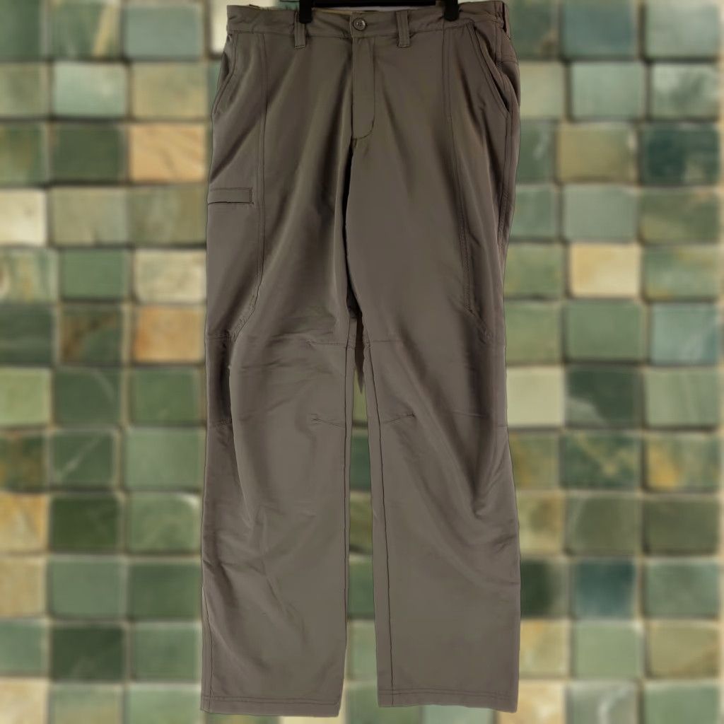 Patagonia Patagonia Pants Byway Hiking Stretch Performance Gray Mens 34 (35x33 Actual) Size US 35 - 1 Thumbnail