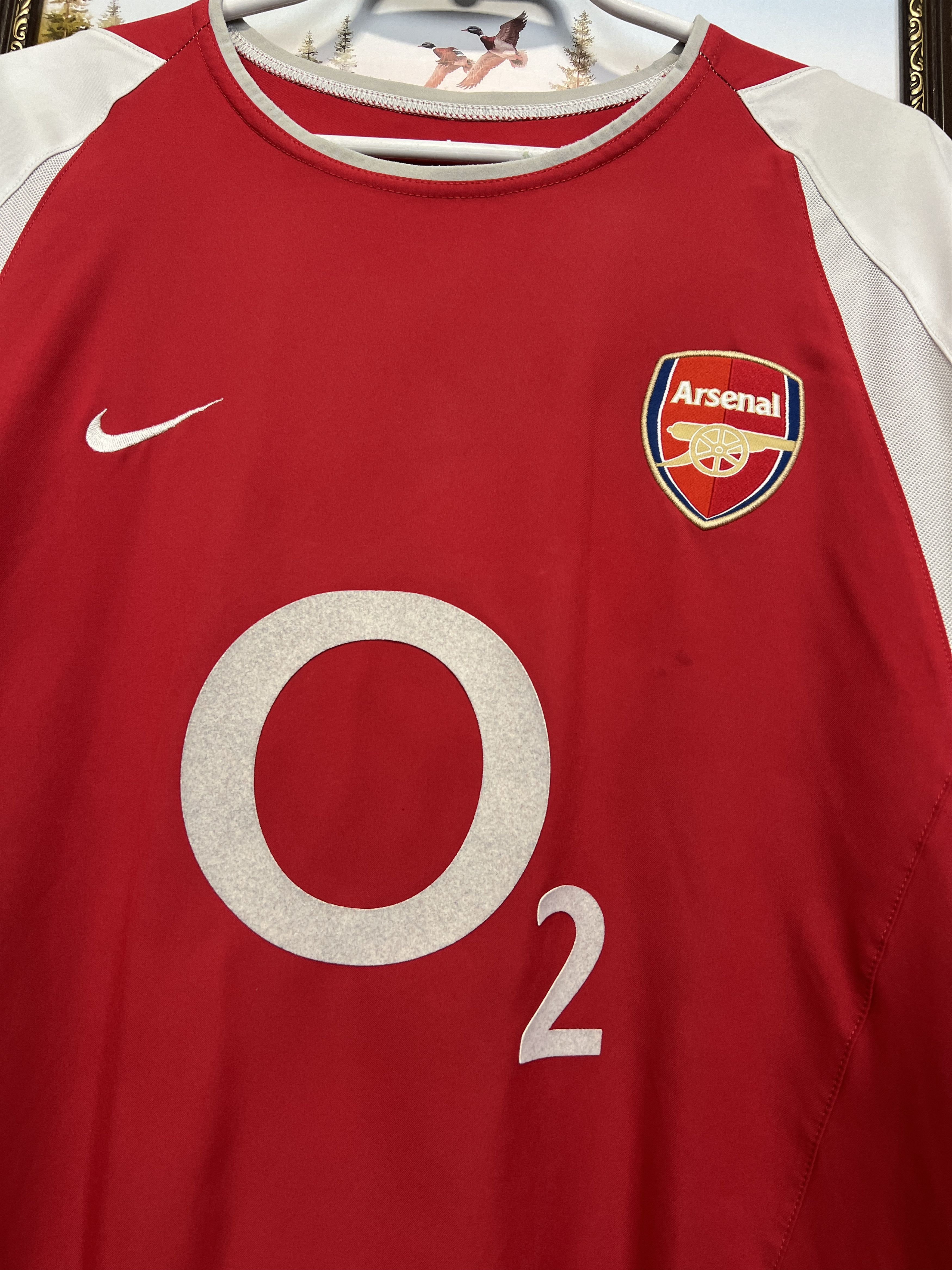 Nike Arsenal Home football shirt Soccer Jersey Trikot Gunners Size US M / EU 48-50 / 2 - 3 Thumbnail