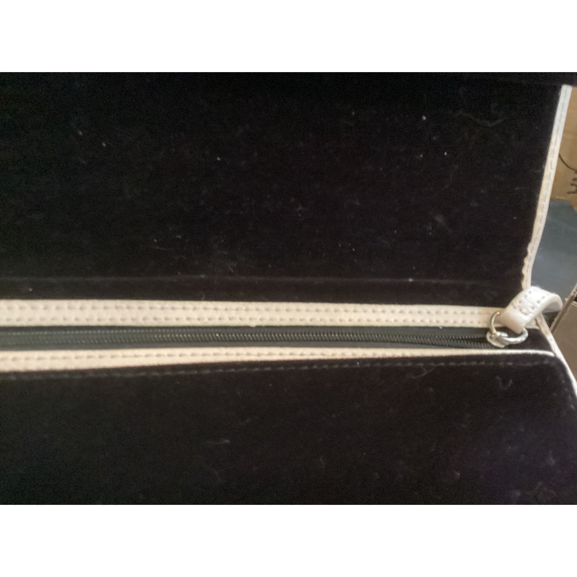 pandora Pandora Beige Jewelry Travel Case-Clutch Leather 10"x4.5"x1" Size ONE SIZE - 7 Thumbnail
